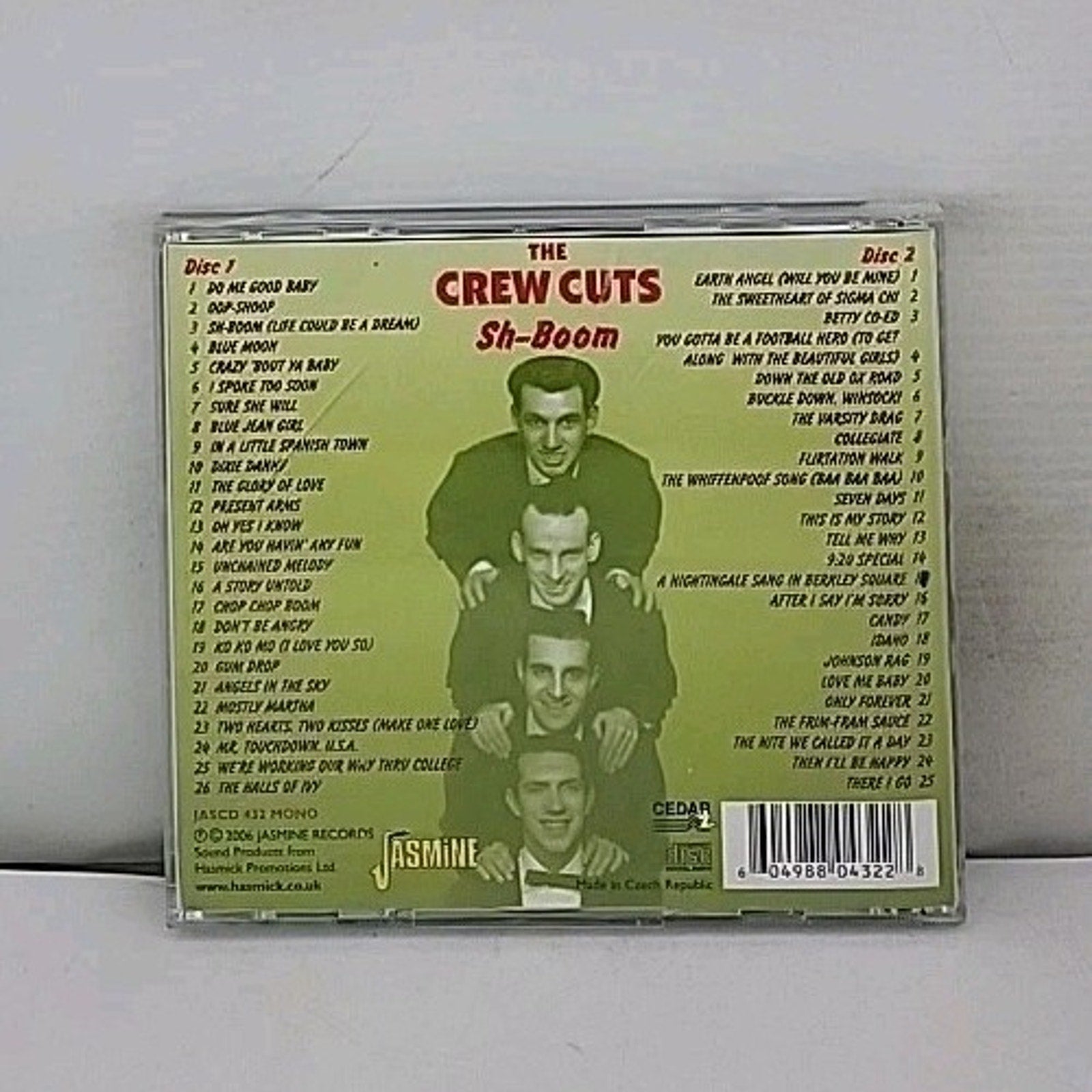 Sh-Boom (Where Swing Met Doo-Wop & Rock N Roll) by Crew Cuts (CD, 2006)