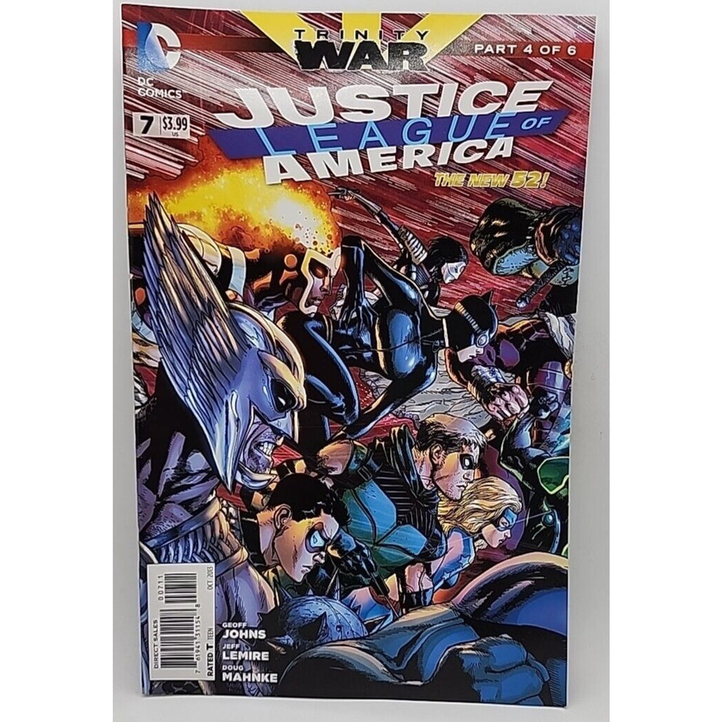DC Comics Justice League of America The New 52 Trinity War # 7 Part 4 of 6 2013