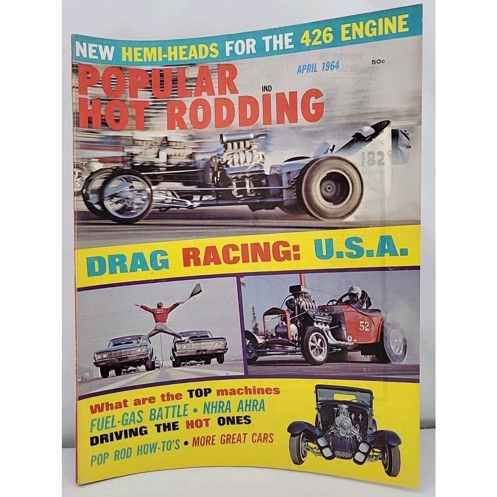 Popular Hot Rodding Magazine April 1964