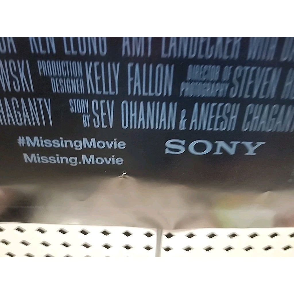 Missing - Original Movie Poster - Double Sided - 27x40