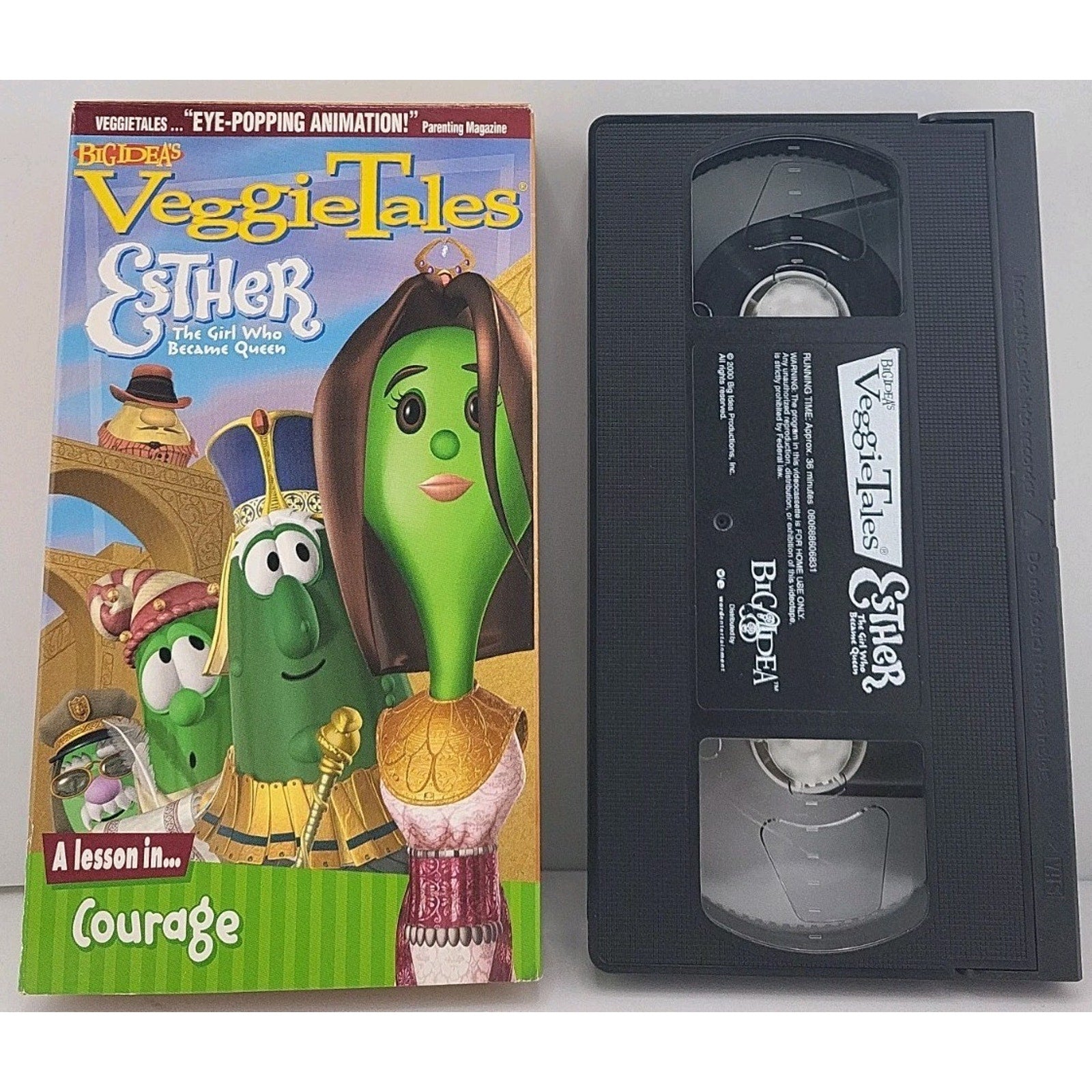VeggieTales: Esther, The Girl Who Became Queen (VHS, 2000)