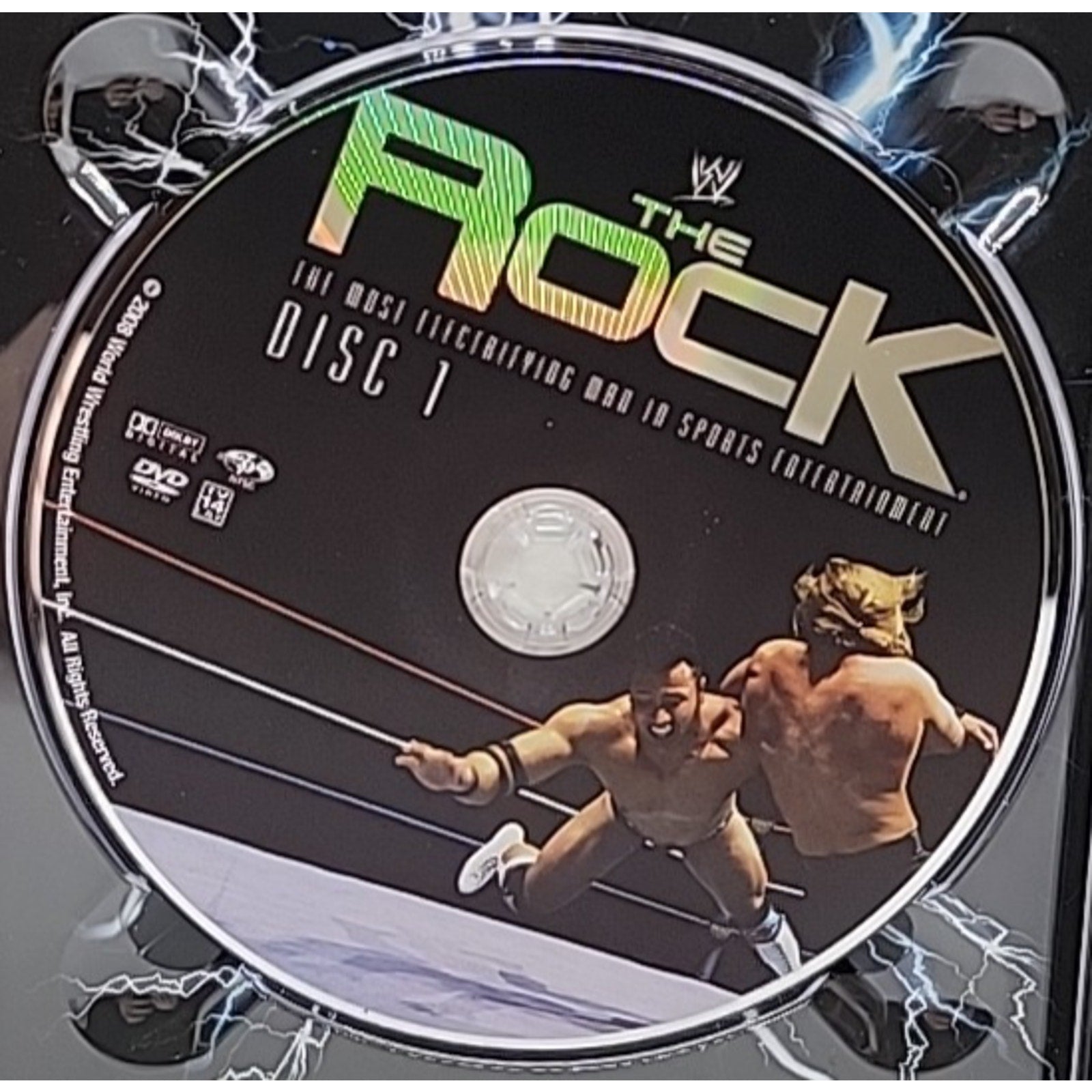 The Rock: the Most Electrifying Man in Sports Entertainment (DVD, 2008)