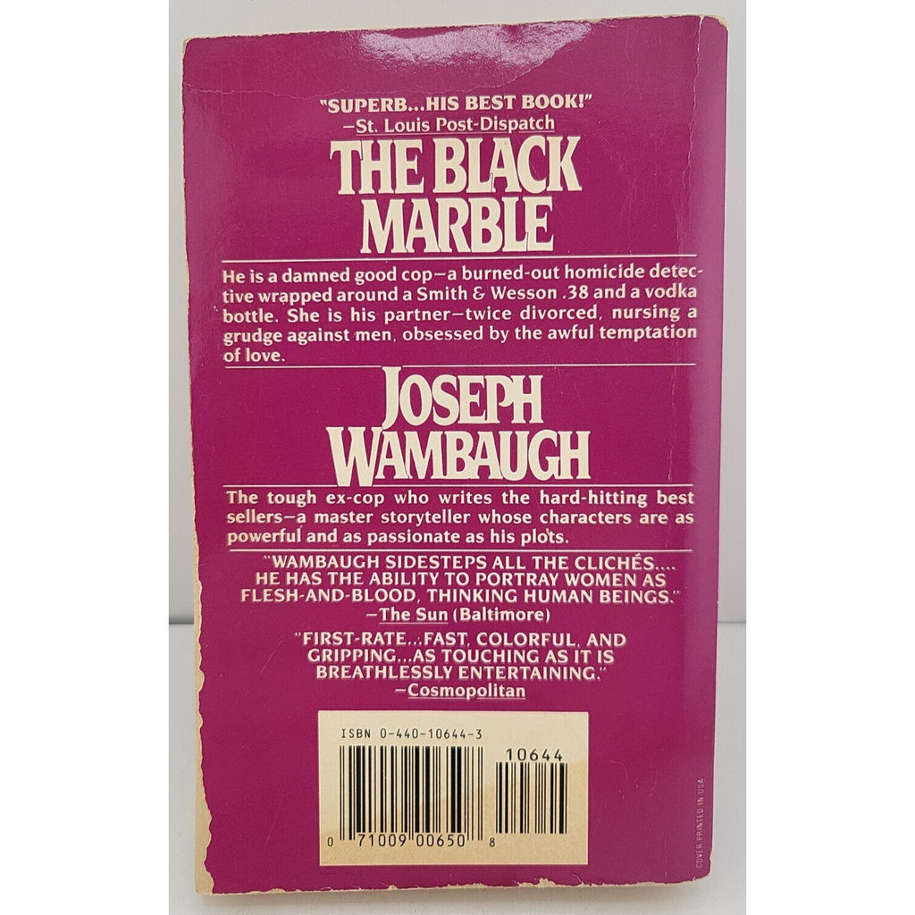 Black Marble by Joseph Wambaugh (1998, Mass Market)