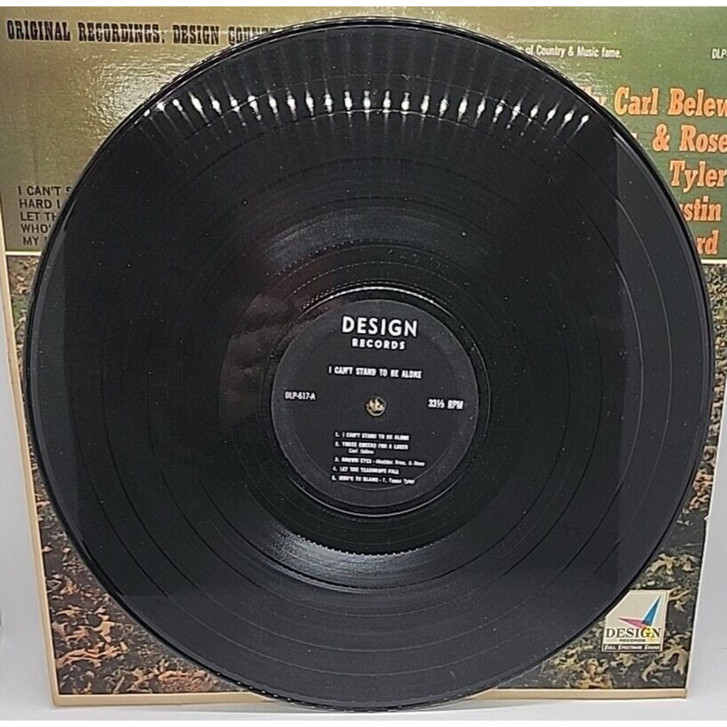 I Can't Stand To Be Alone (Record)