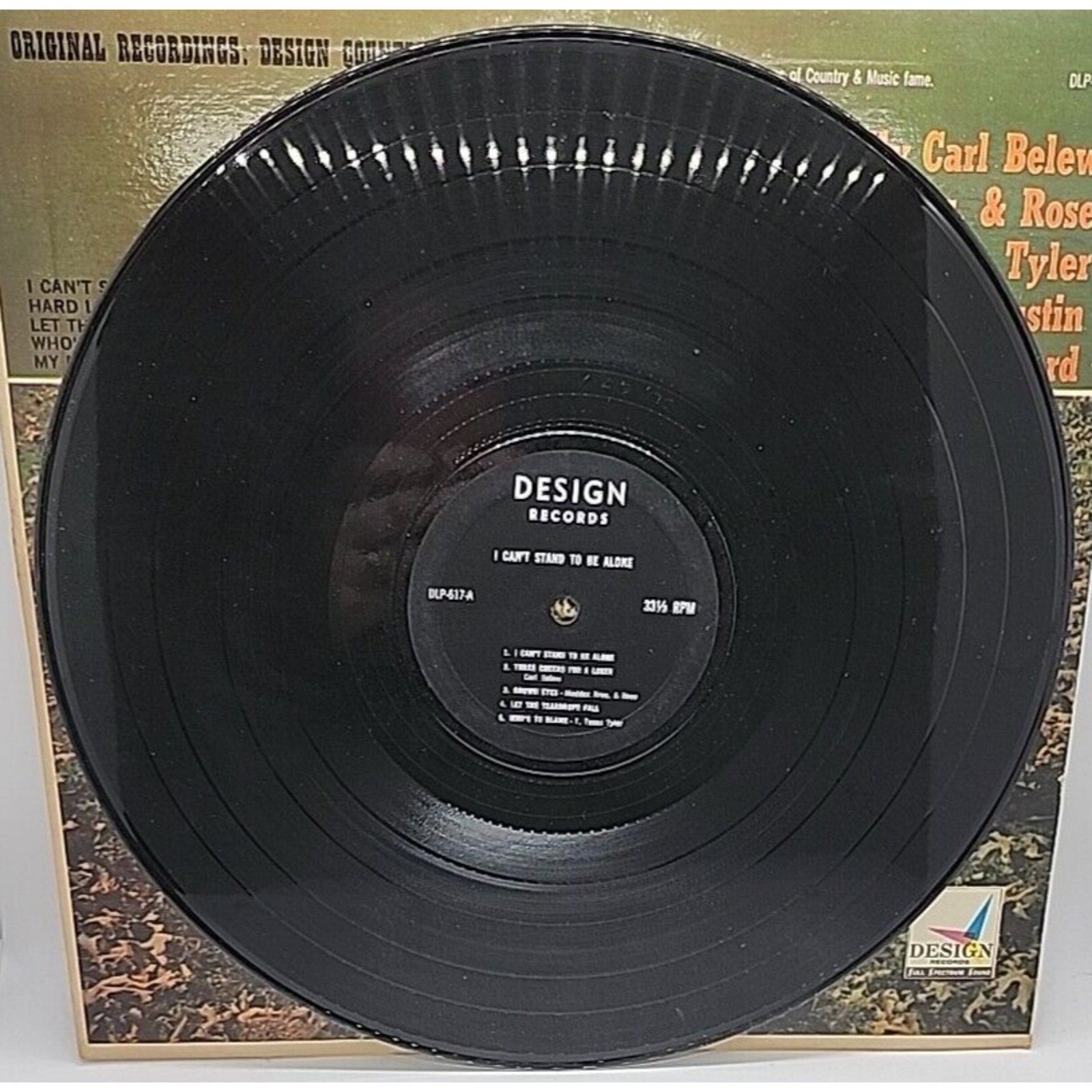 I Can't Stand To Be Alone (Record)