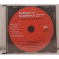 Tradition of Excellence Comprehensive Band Method Book 1 DVD