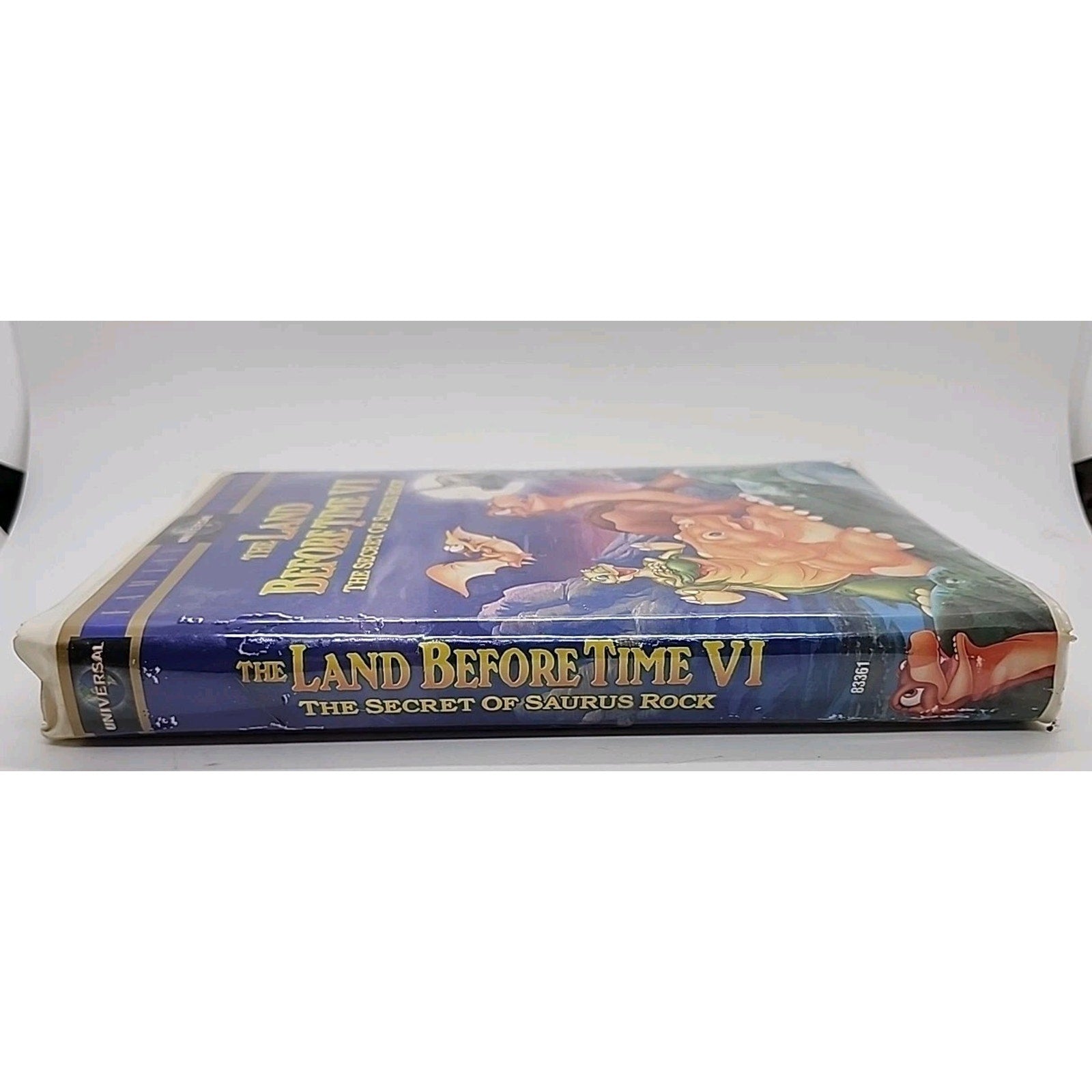 The Land Before Time VI: The Secret of Saurus Rock (VHS, 1998, Clamshell...