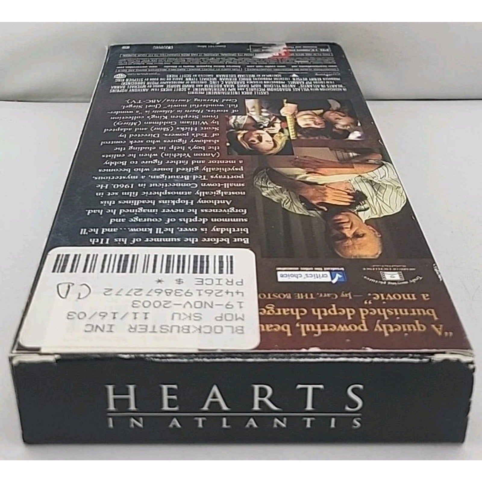 Hearts In Atlantis VHS