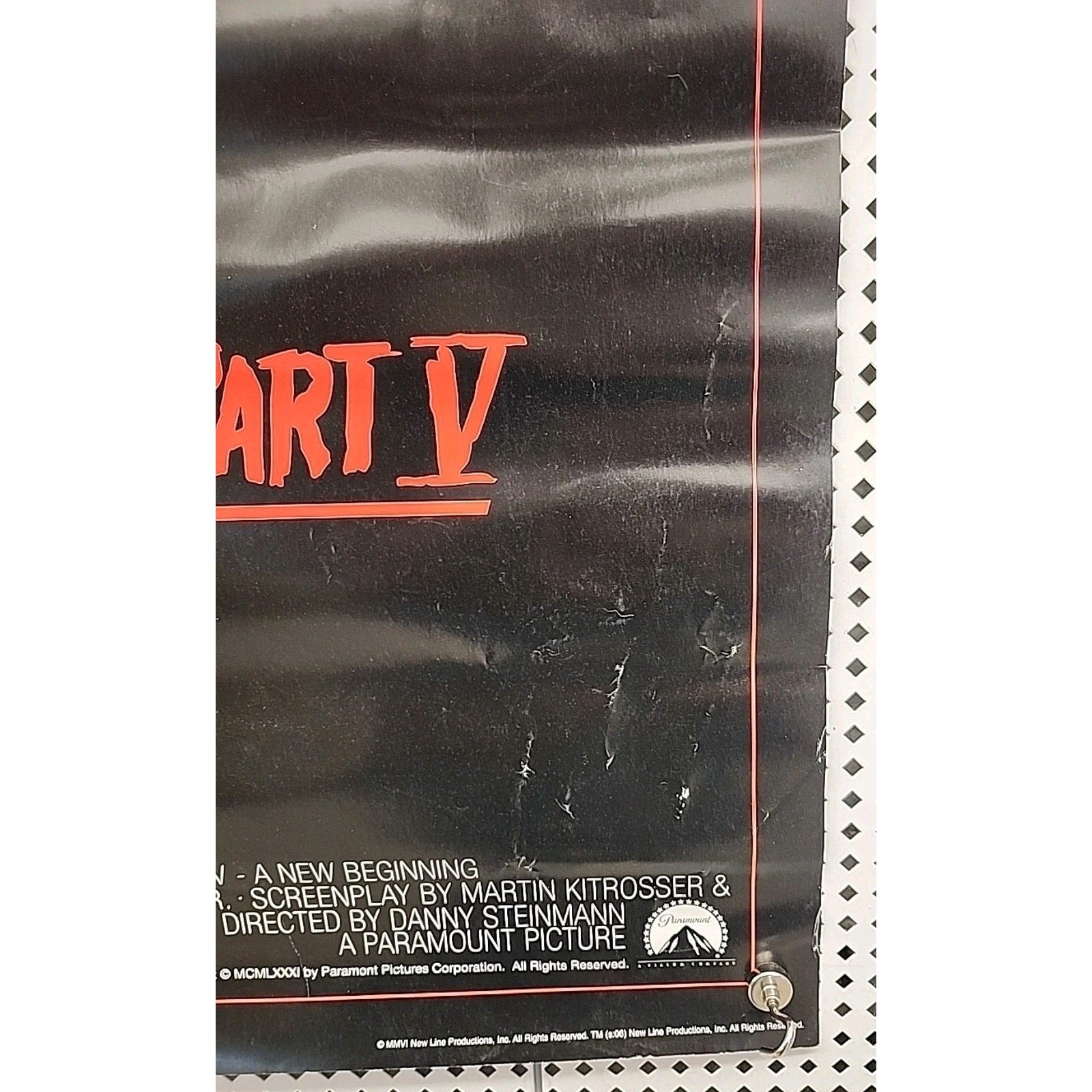Friday The 13th Part V Movie Poster 24x36
