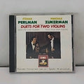 Duets for Two Violins; Itzhak by Zukerman, Pinchas; Perlman, Itzhak (CD, 2007)