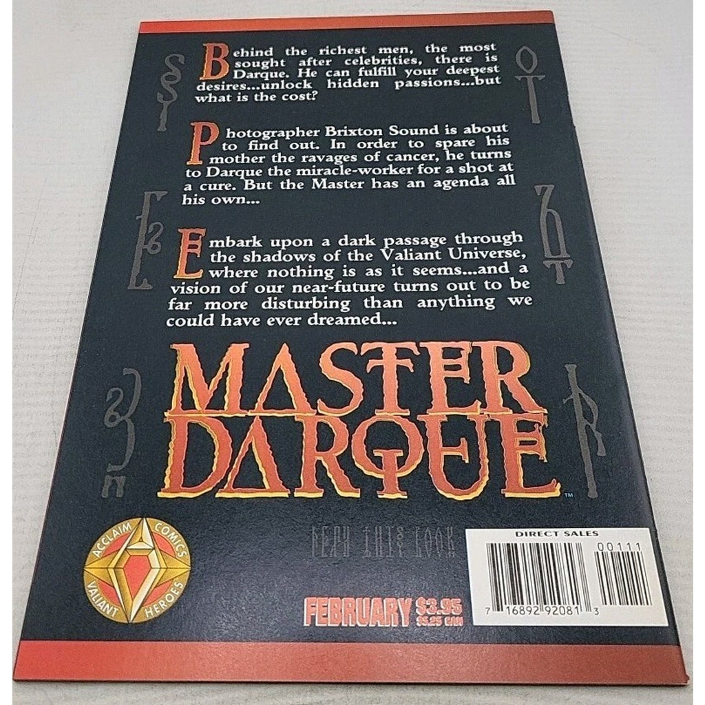 Master Darque #1 Comic Book