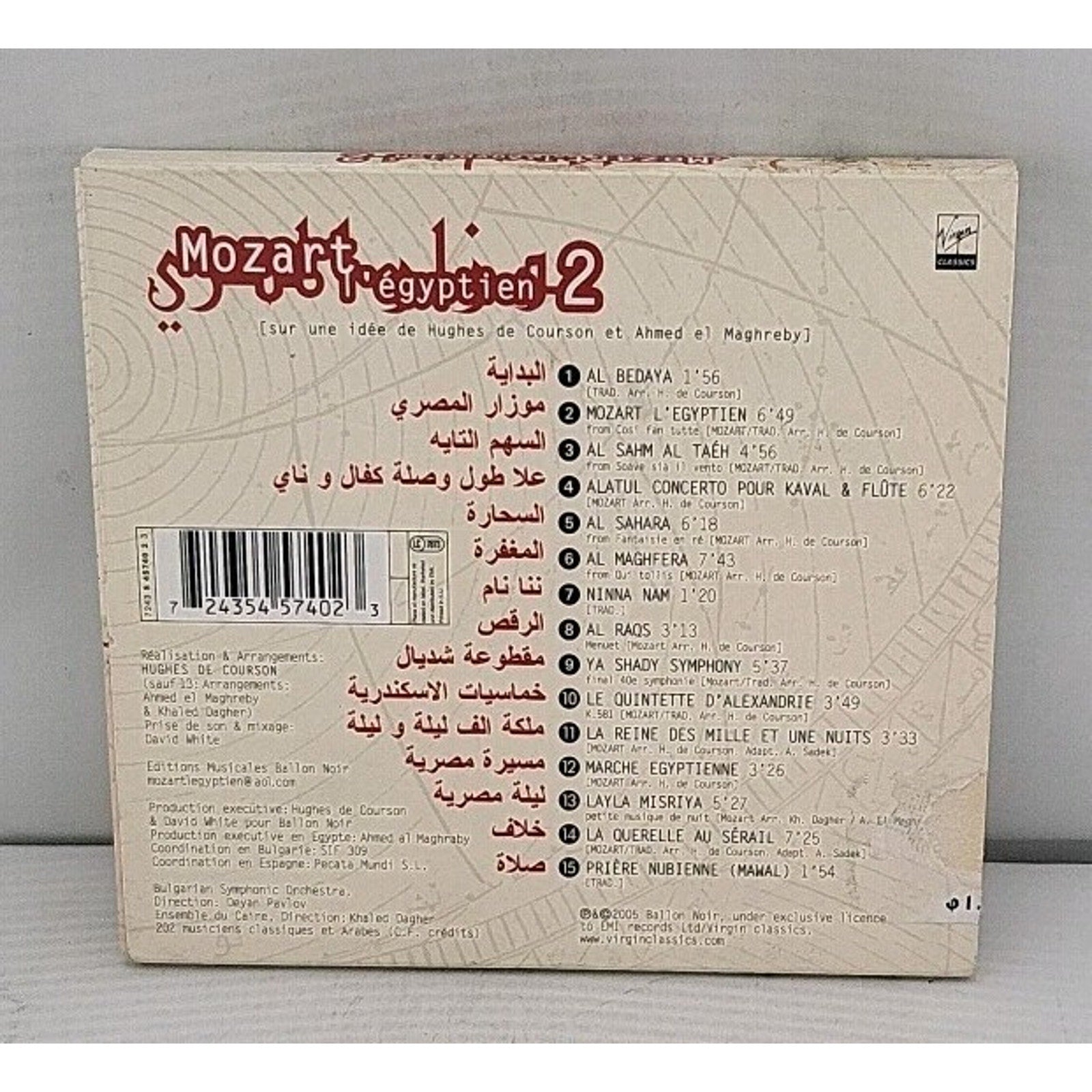 Vol. 2-Mozart L'egyptien by Wolfgang Amadeus Mozart (CD, 2008)