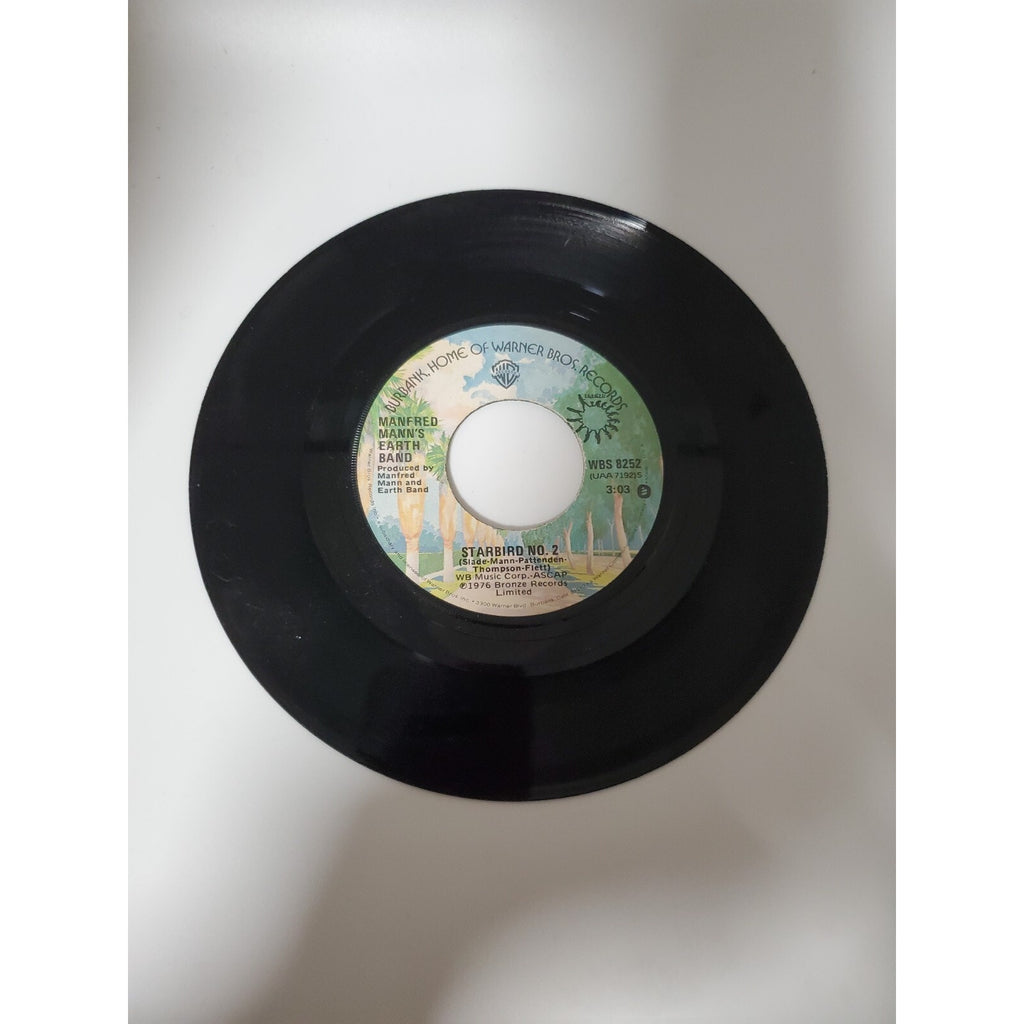 Manfred Mann's Earth Band - Blinded By The Light - 45RPM Record - Singles