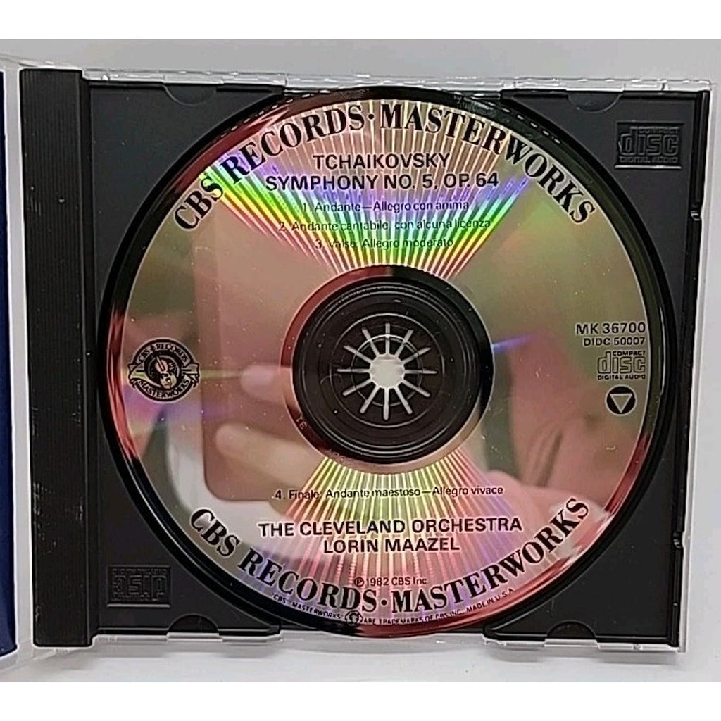 Tchaikovsky Symphony No. 5 Lorin Maazel/The Cleveland Orchestra CD