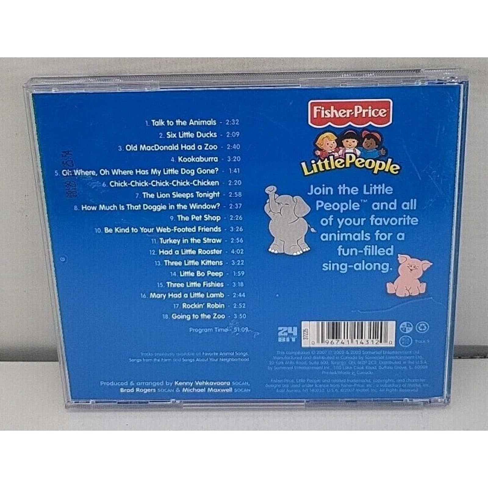 Best Animal Songs / Various - Music CD - Best Animal Songs - 2007-12-05