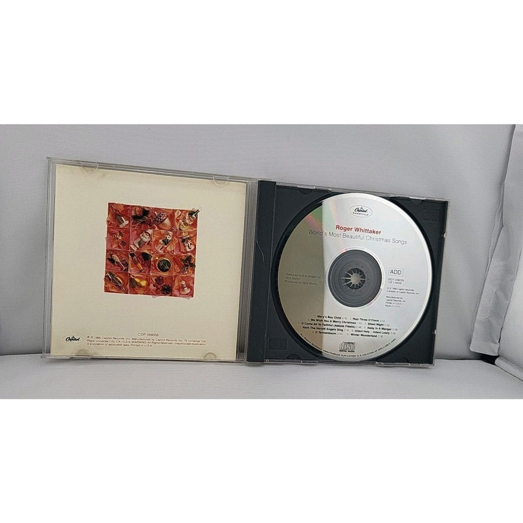 Roger Whittaker World's Most Beautiful Christmas Songs CD Album