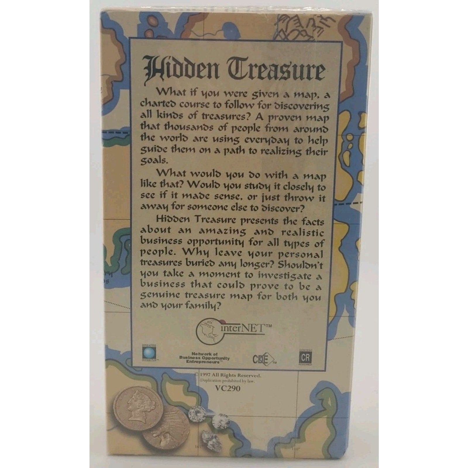 Hidden Treasure (VHS) *Brand New*