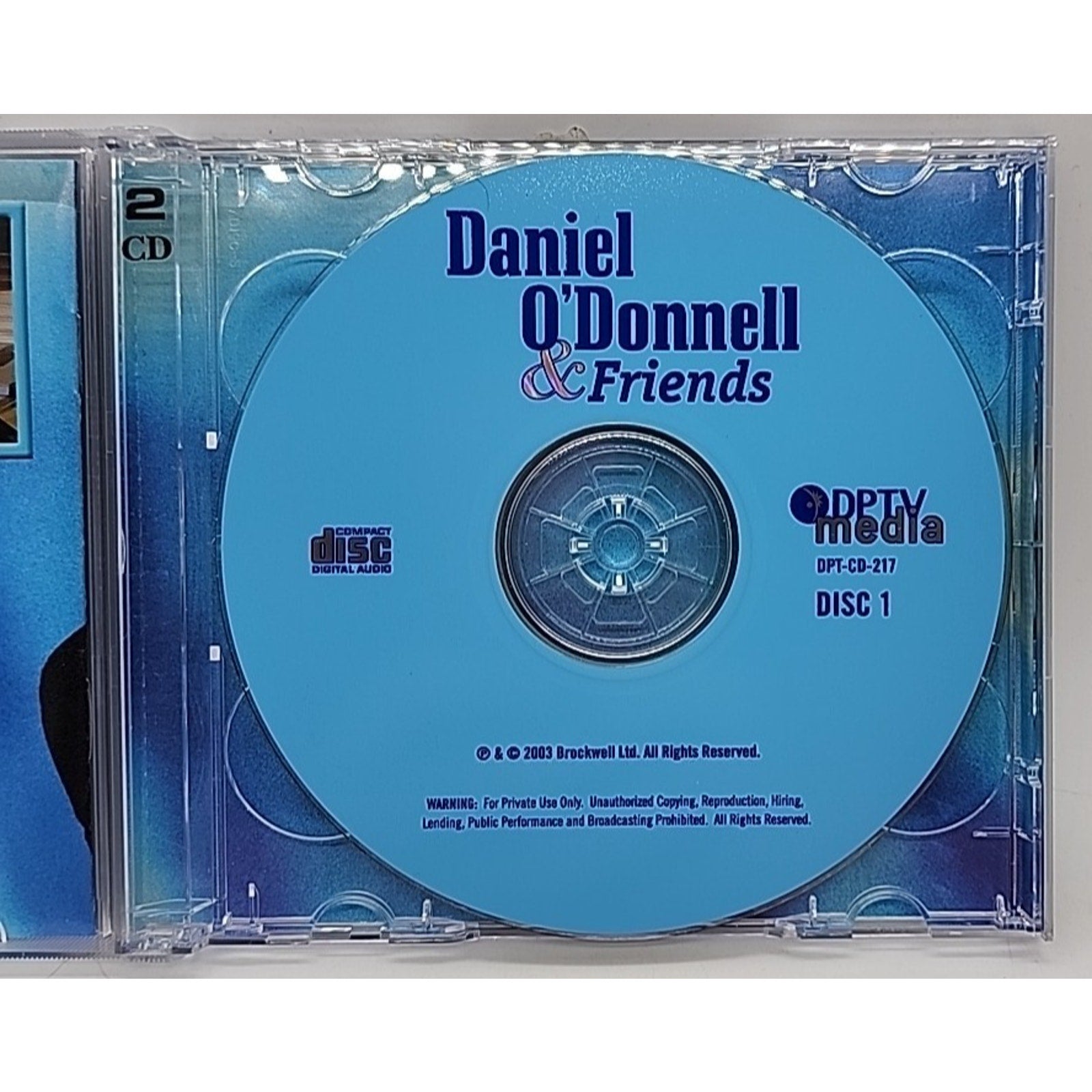 Daniel O'Donnell and Friends by Daniel O'Donnell (CD, Oct-2003, 2 Discs, DPTV)