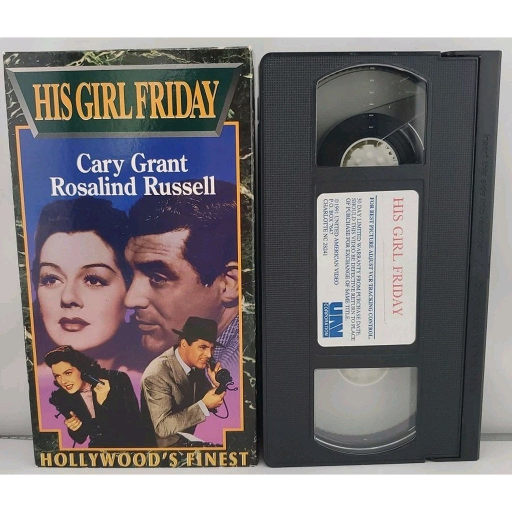 His Girl Friday (VHS)