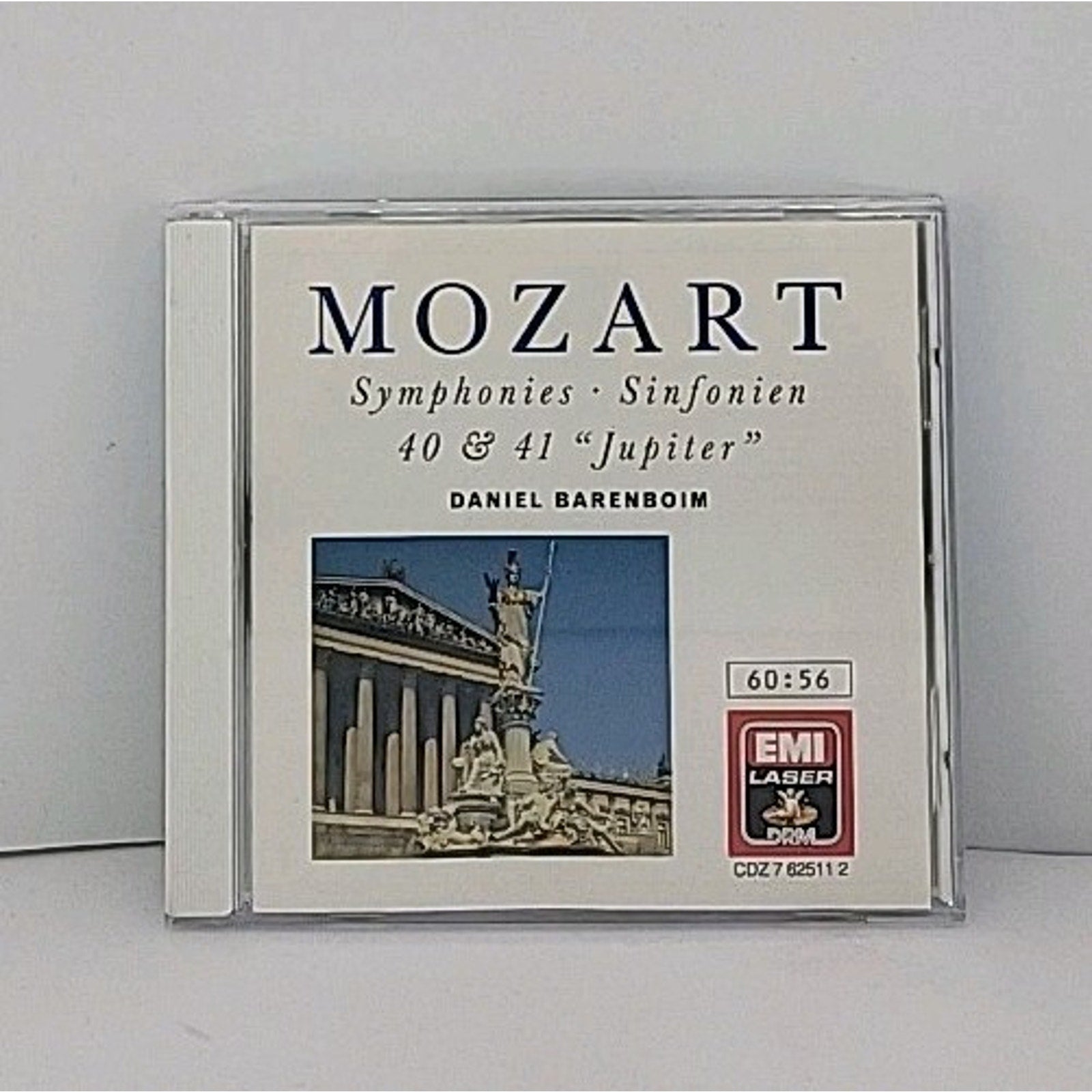 Mozart - Symphonies - Sinfonien 40 & 41 "Jupiter" - Daniel Barenboim CD