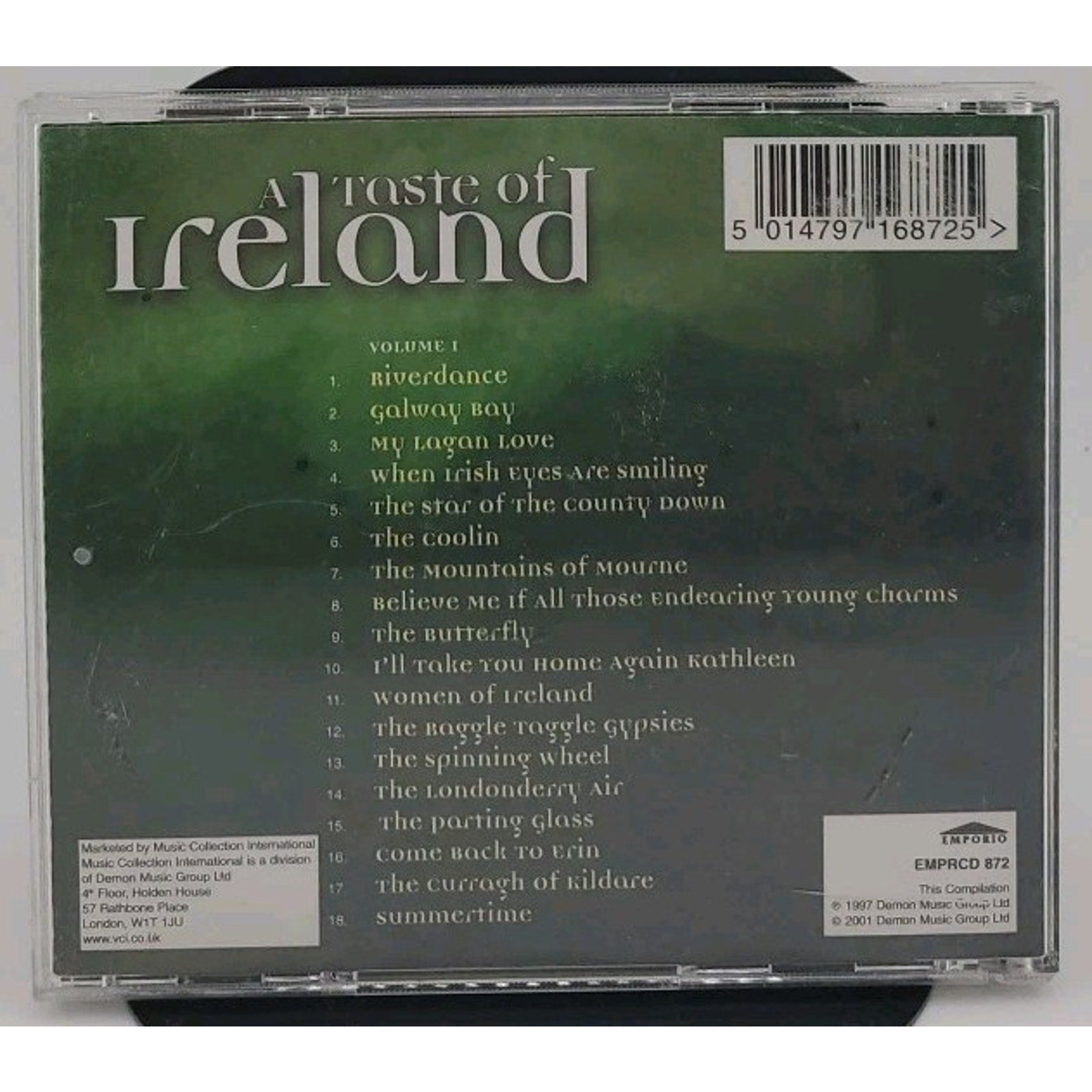 Taste of Ireland by Various (CD, 2001)