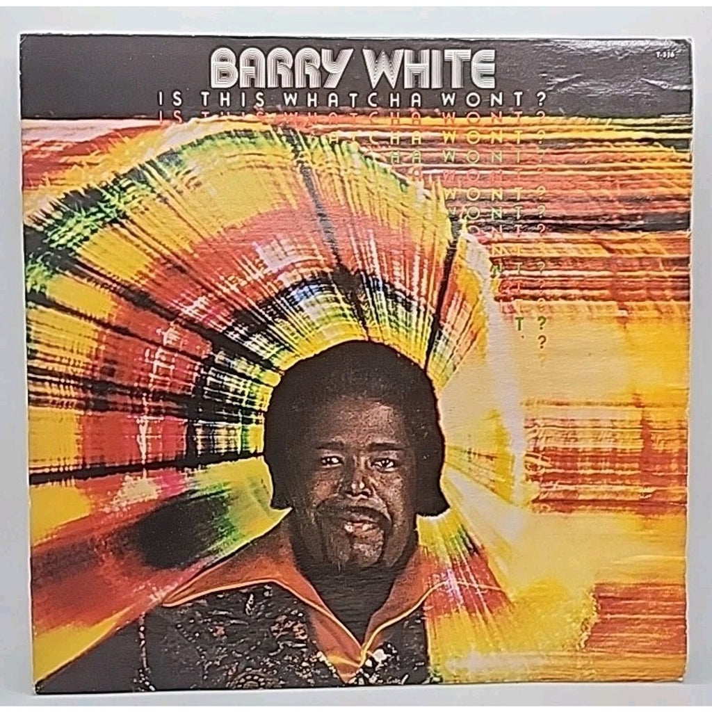Is This Whatcha Wont? Barry White Vinyl LP (Record)