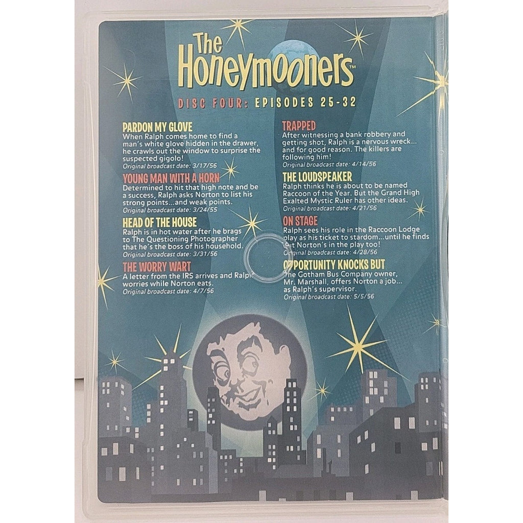 The Honeymooners DVD Disc Four: Episodes 25-32