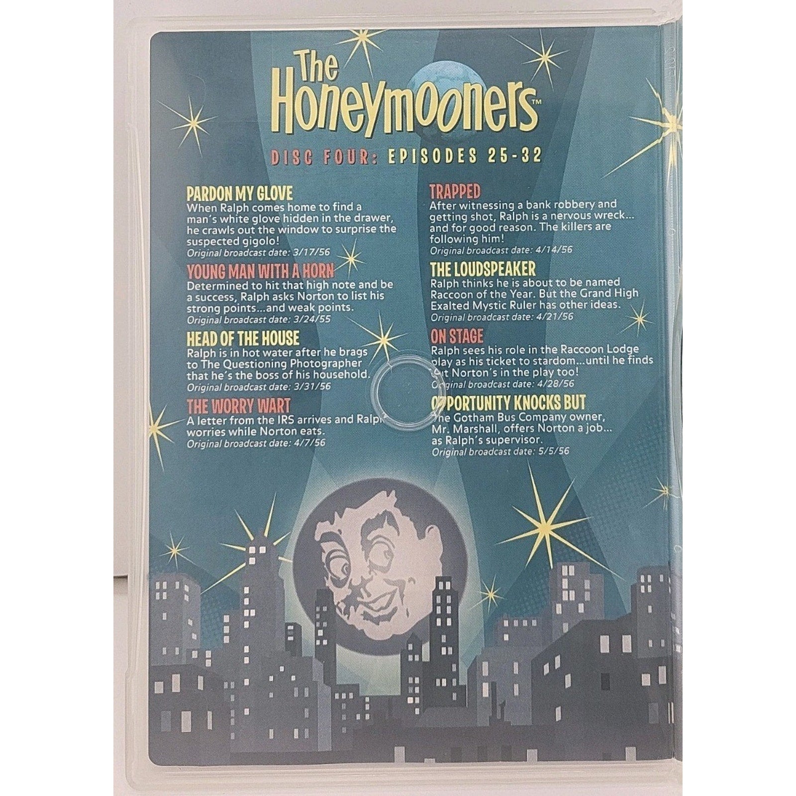 The Honeymooners DVD Disc Four: Episodes 25-32