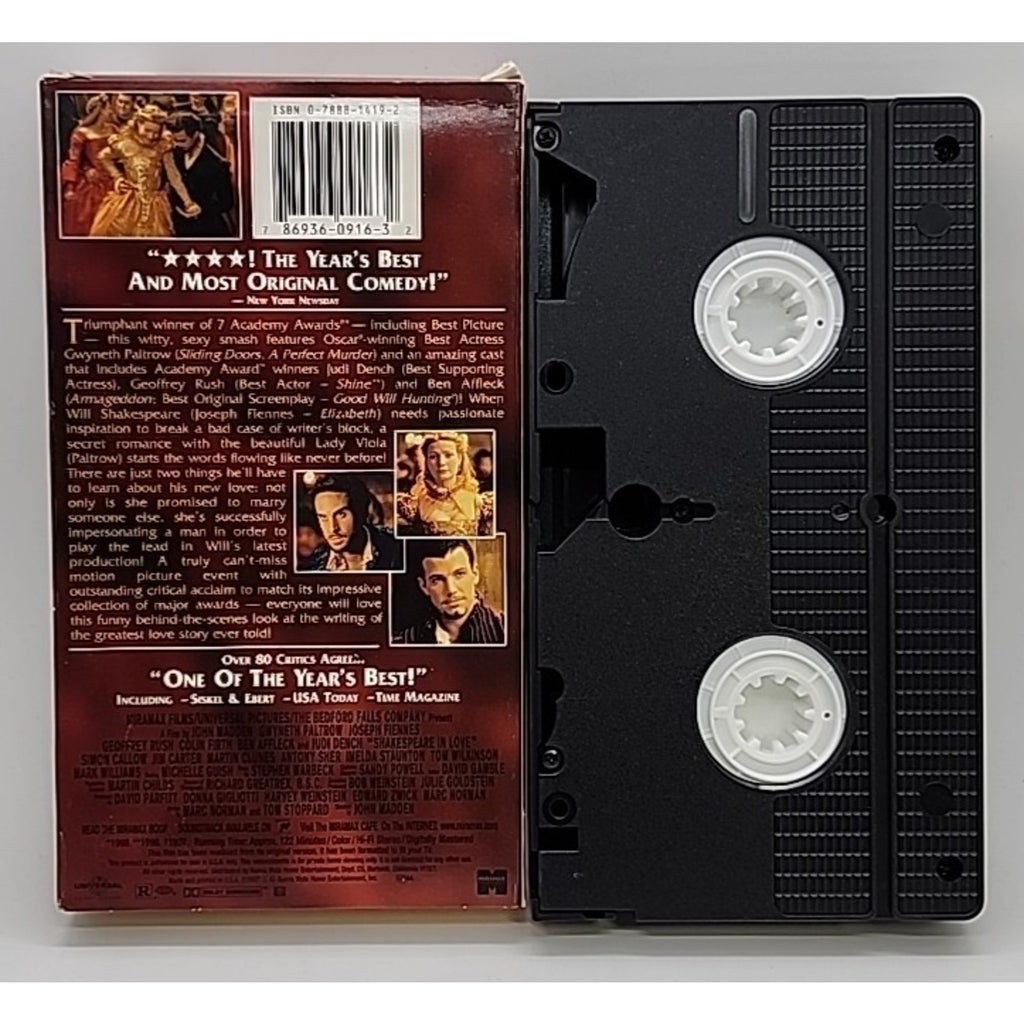 Shakespeare in Love (VHS, 1999)