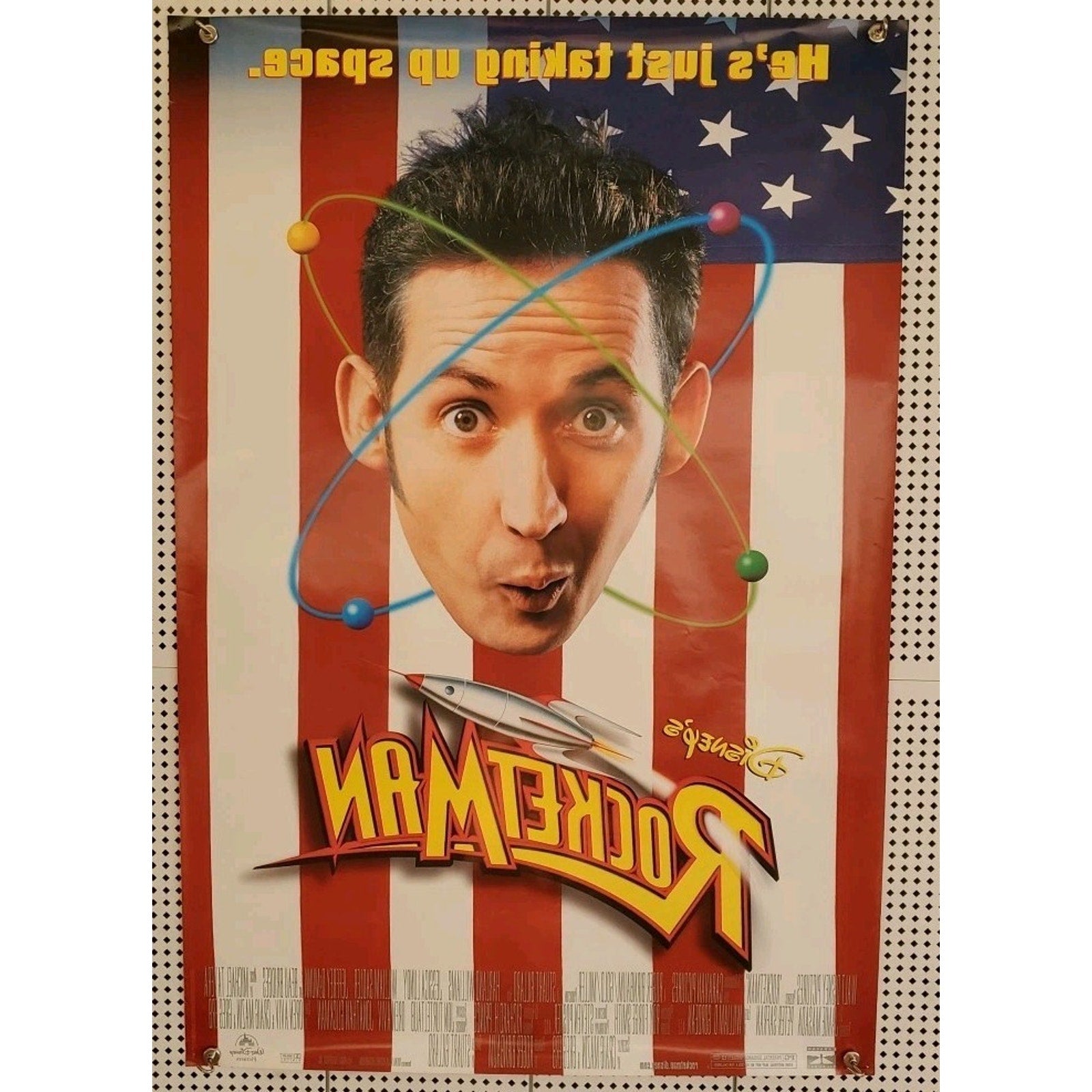 RocketMan (1997) Double-Sided, Original Rolled Poster 27x40