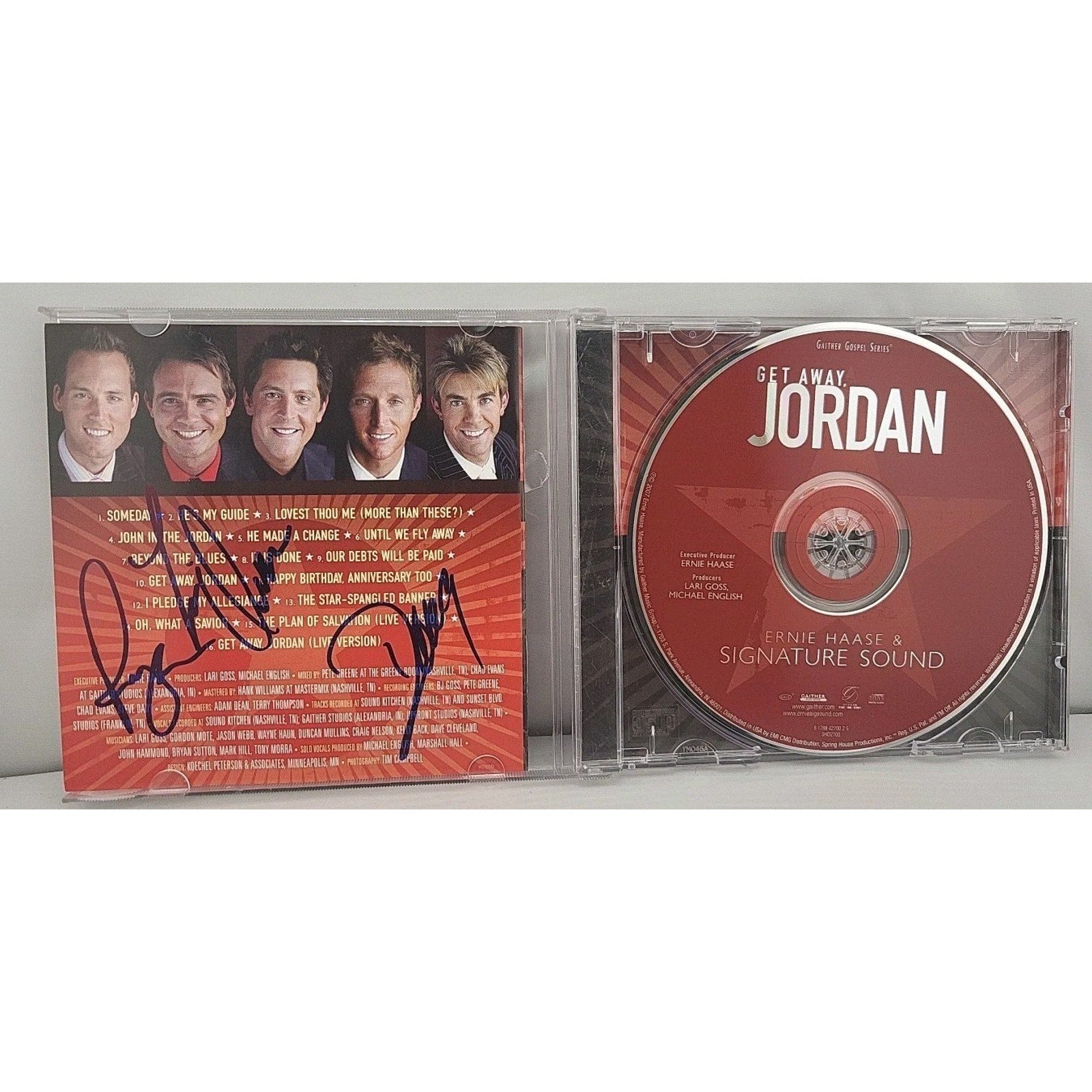 Get Away Jordan by Ernie Haase (CD, 2007) Signed