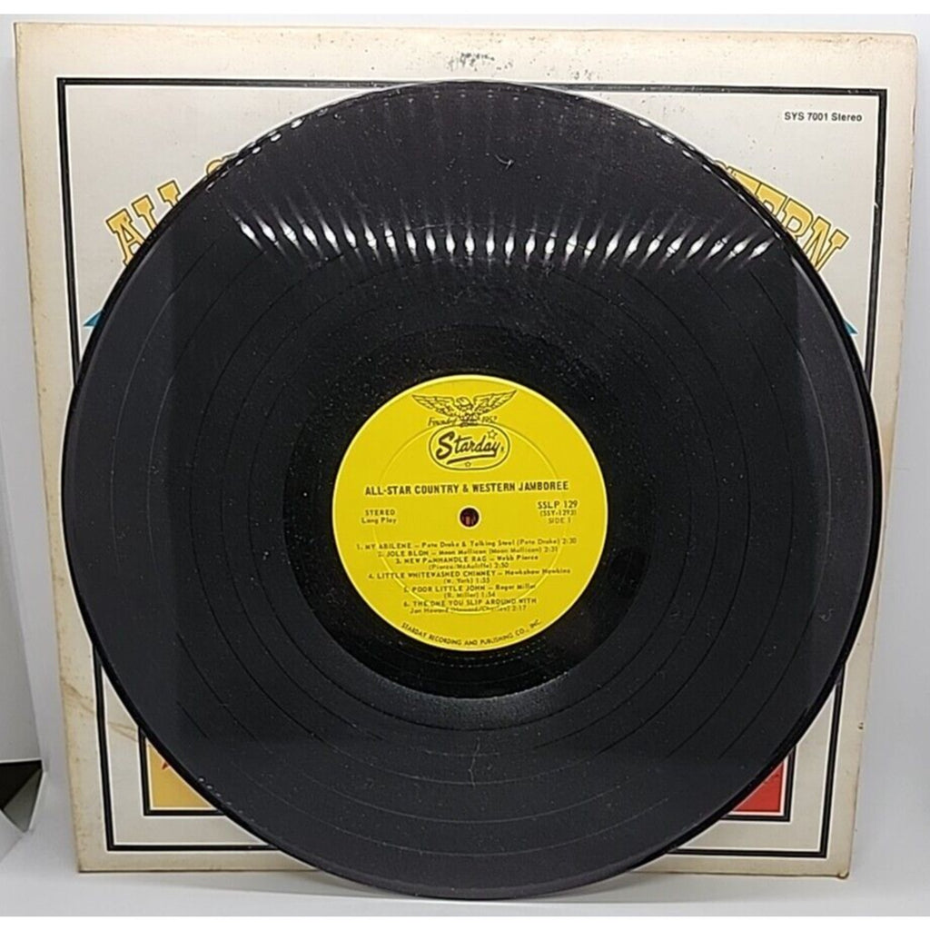 All Star Country & Western Jamboree 2LP Starday SYS 7001 (Record)