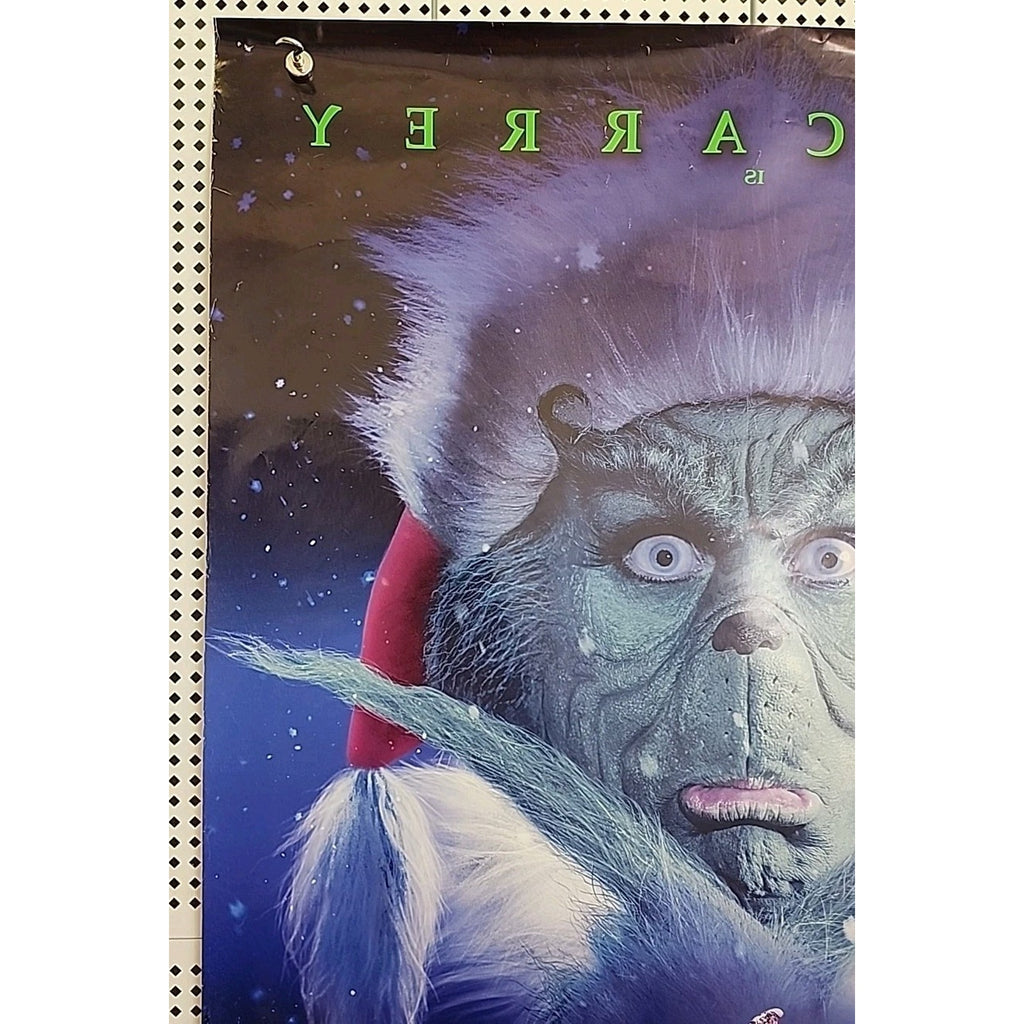 The Grinch - Original DS Movie Poster D/S 27x40 - 2000 Christmas Jim Carrey