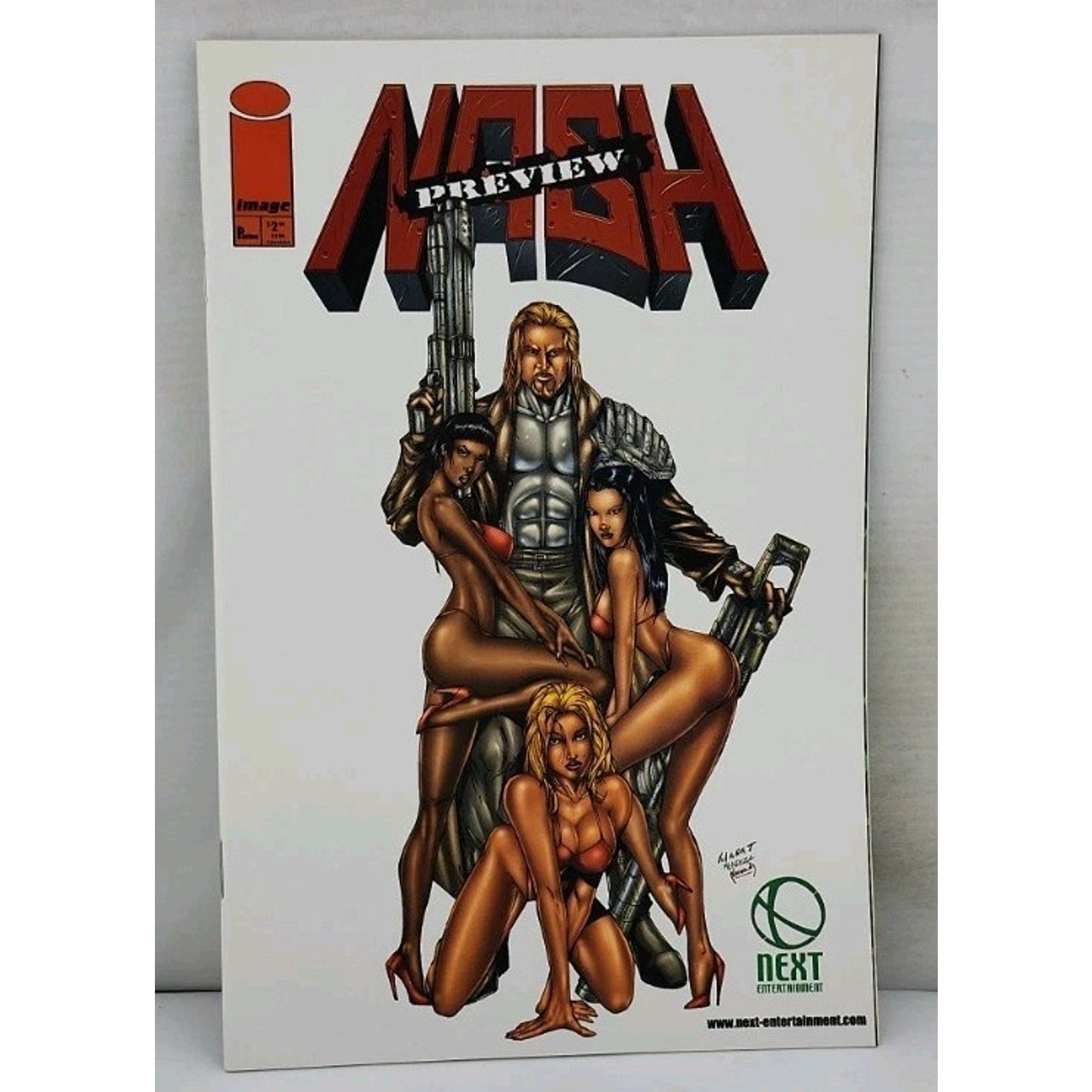 Nash Preview-A 1999 Image Comic Book