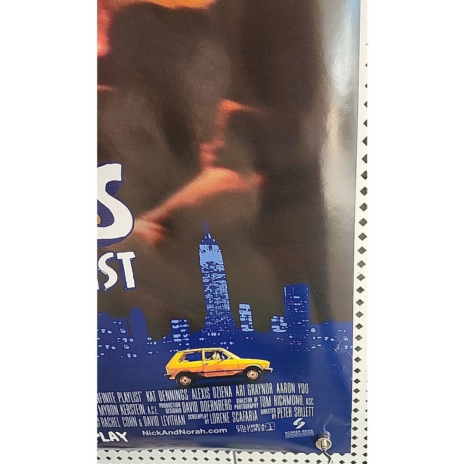 Nick & Norah's Infinite Playlist Movie Poster 2 Sided Original Final 27x40
