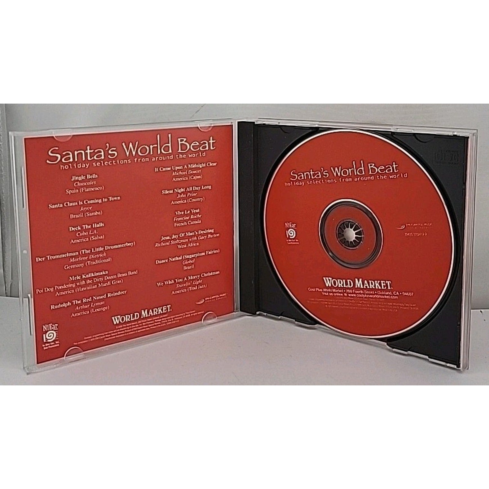 Santa's World Beat: Holiday Selections from Around the World (Music CD)