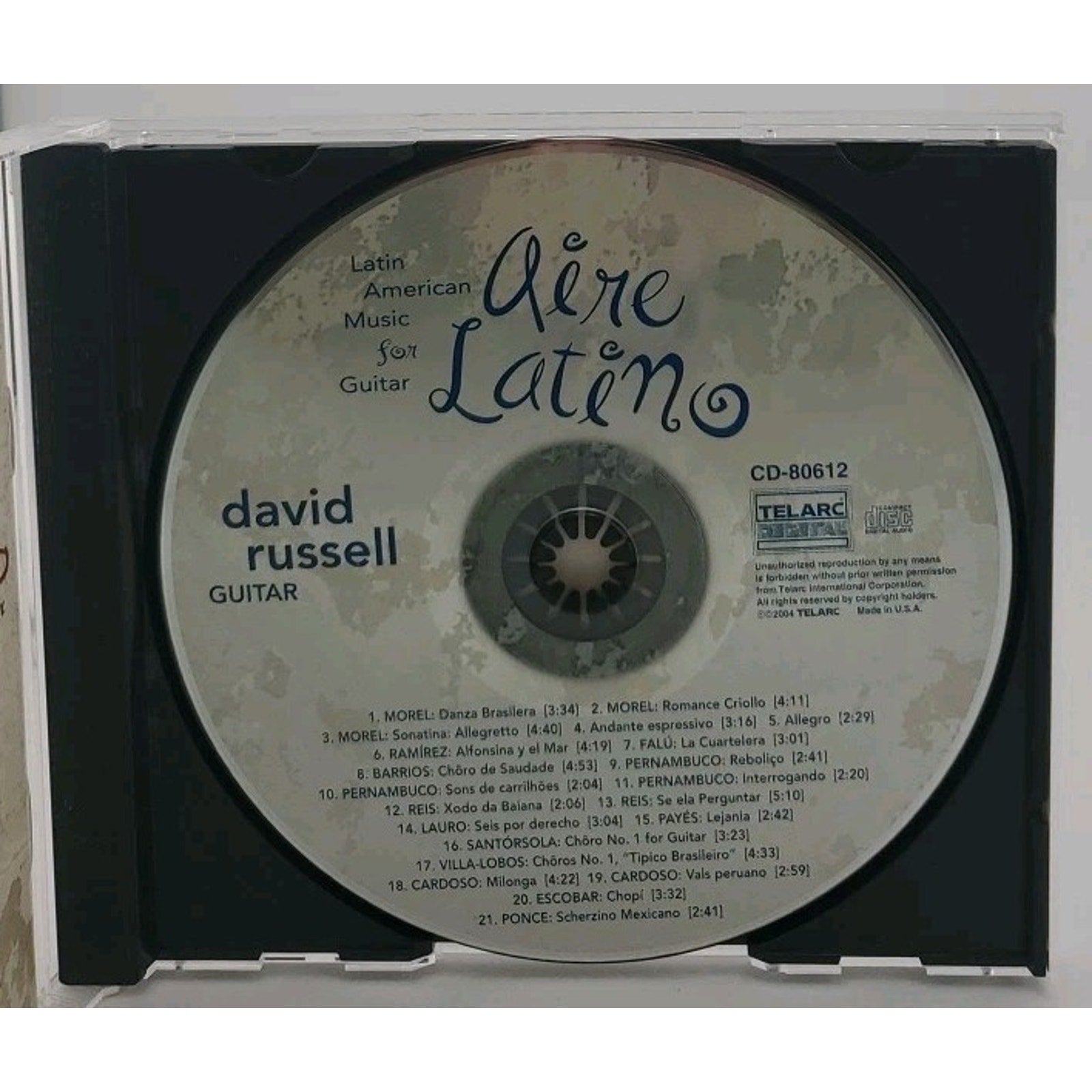 Aire Latino by David Russell (CD, 2004)