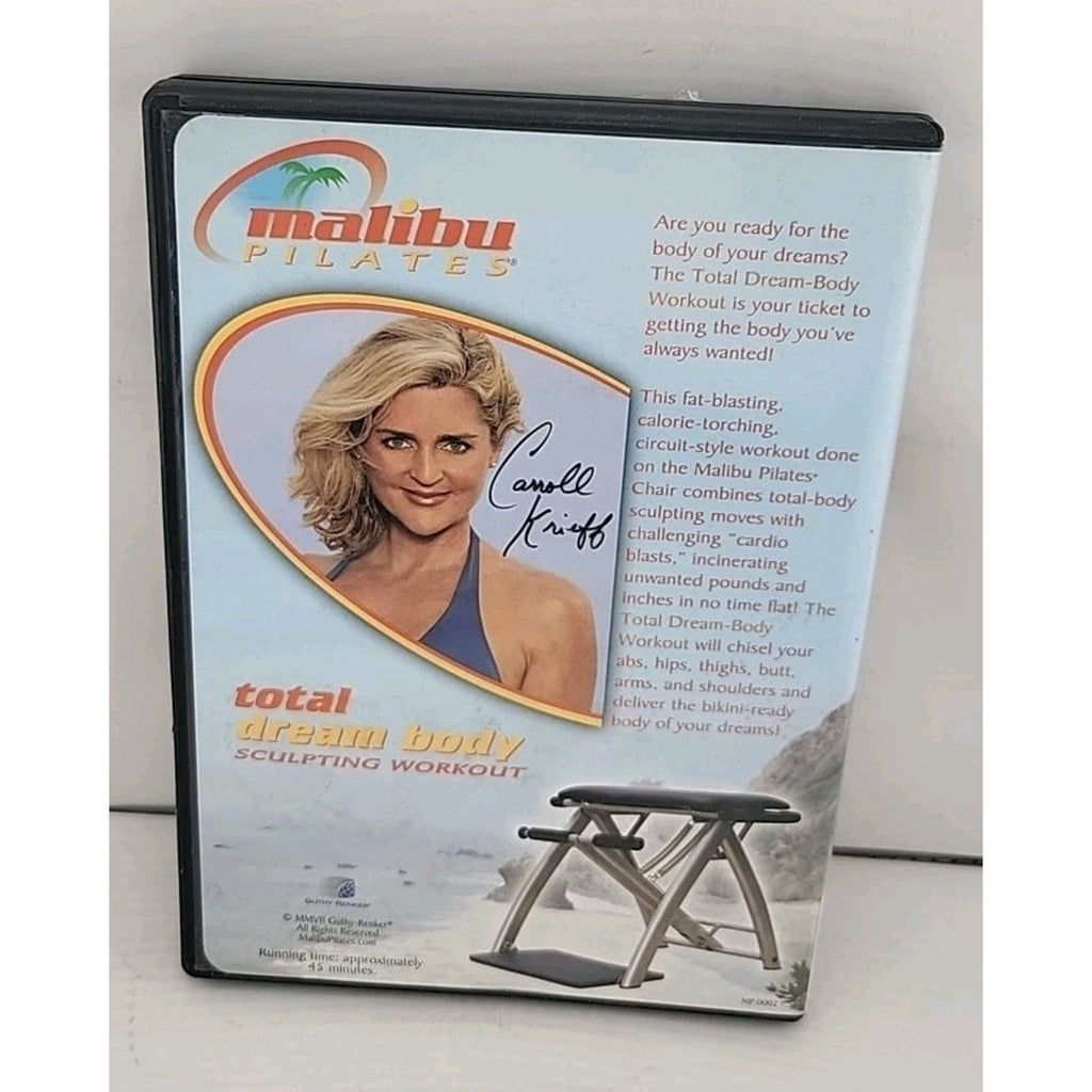 Malibu Pilates Total Dream Body Sculpting Workout DVD