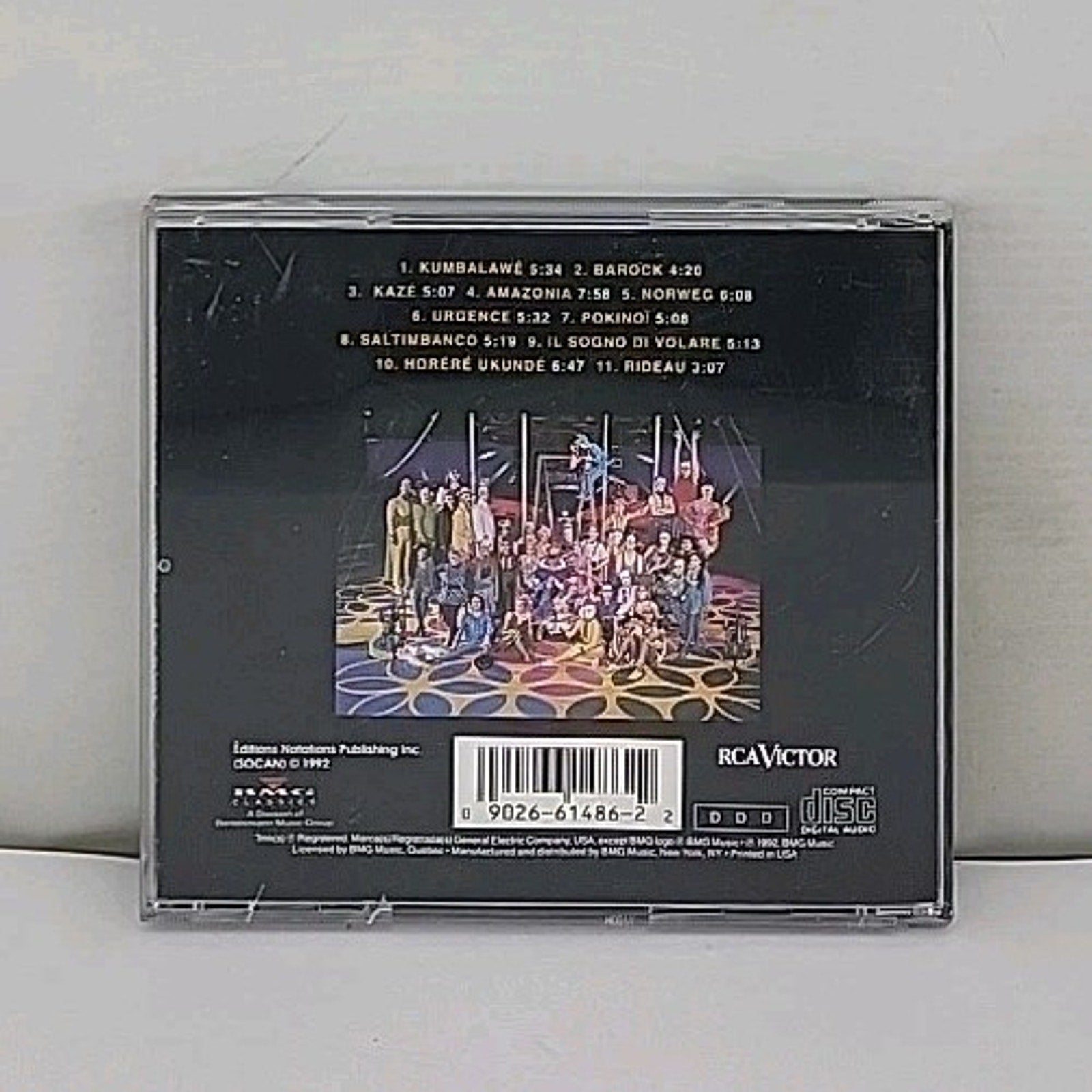 Saltimbanco by Cirque Du Soleil (CD, 1992)