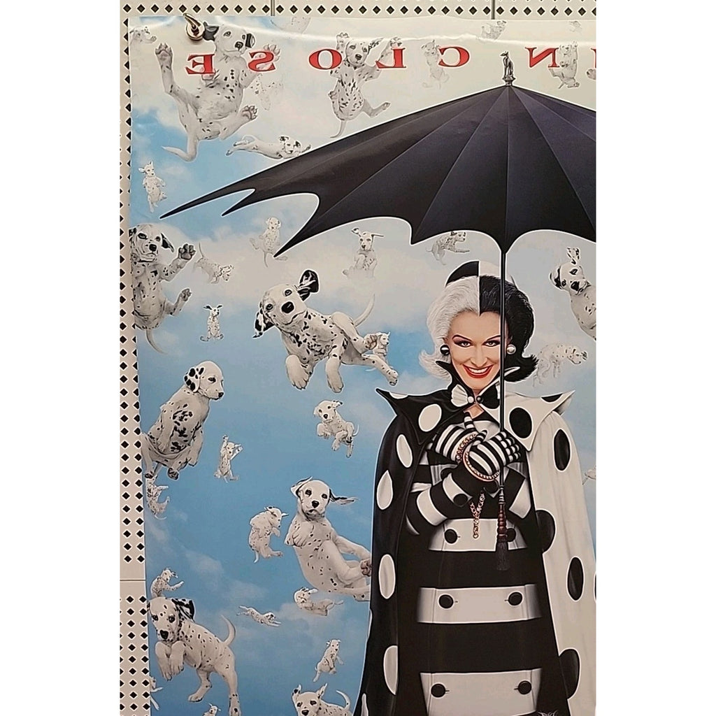 Disney 102 Dalmatians 40”x27” Double Sided Movie Poster