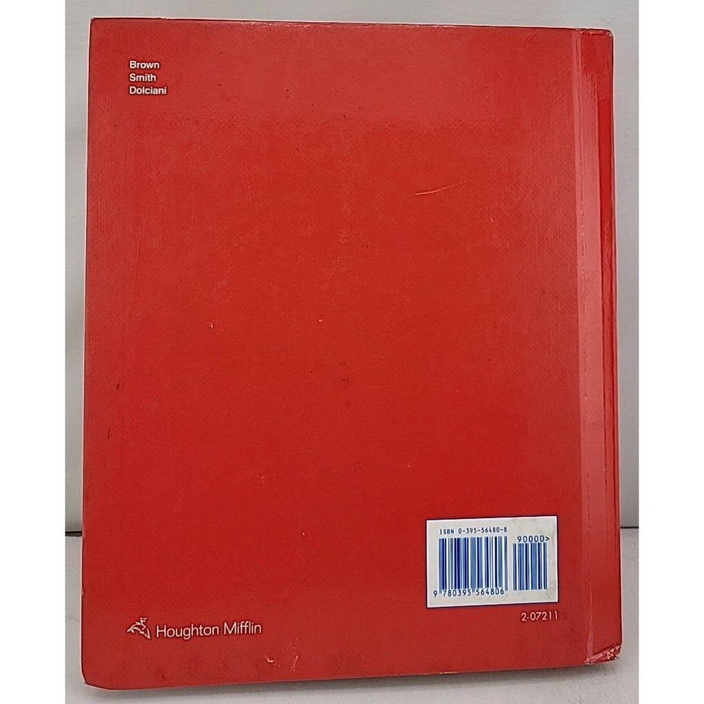 Basic Algebra(Houghton Miffin Company, 1992, Hardcover)