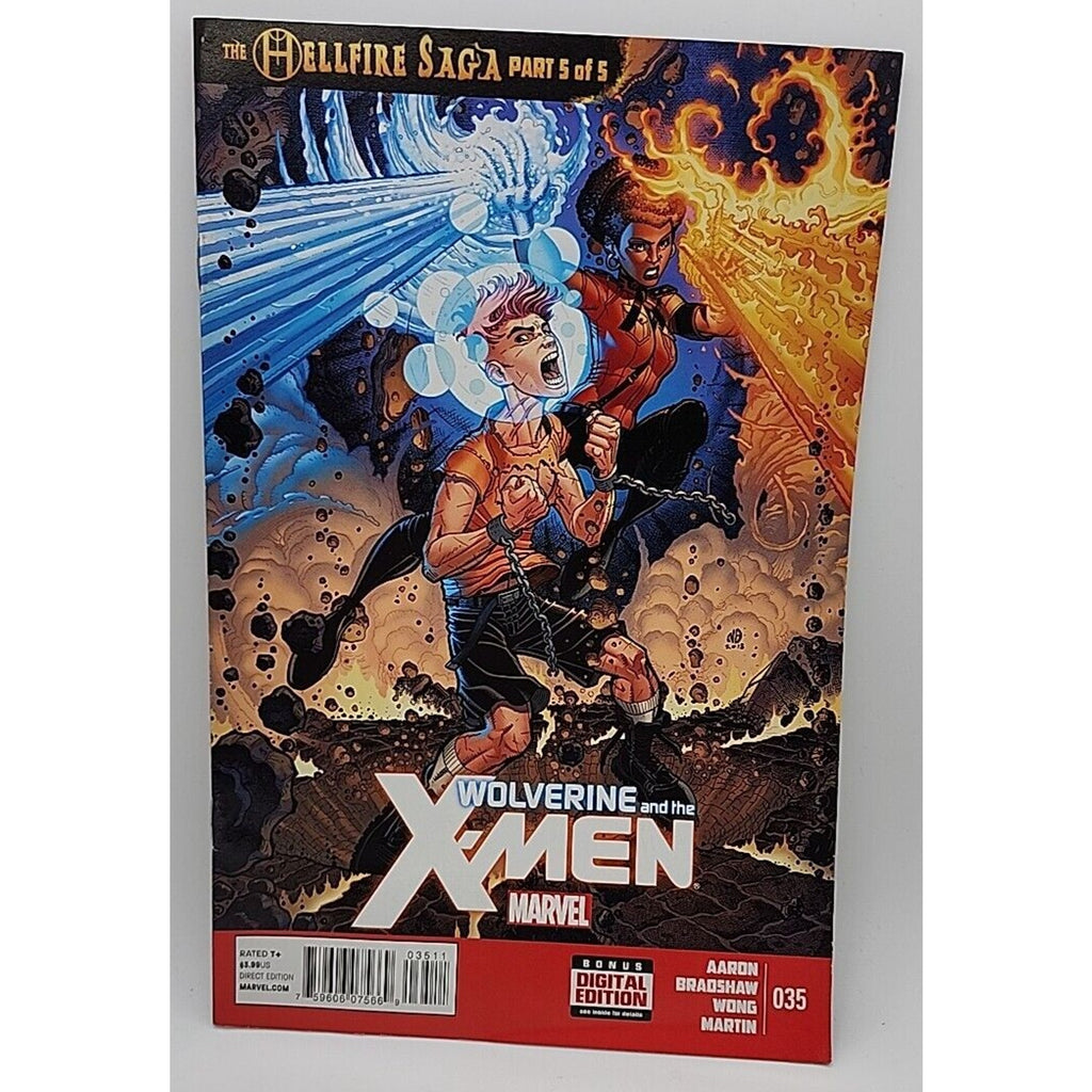 Wolverine and the X-Men #35 Marvel Comics 2013 The Hellfire Saga Finale!