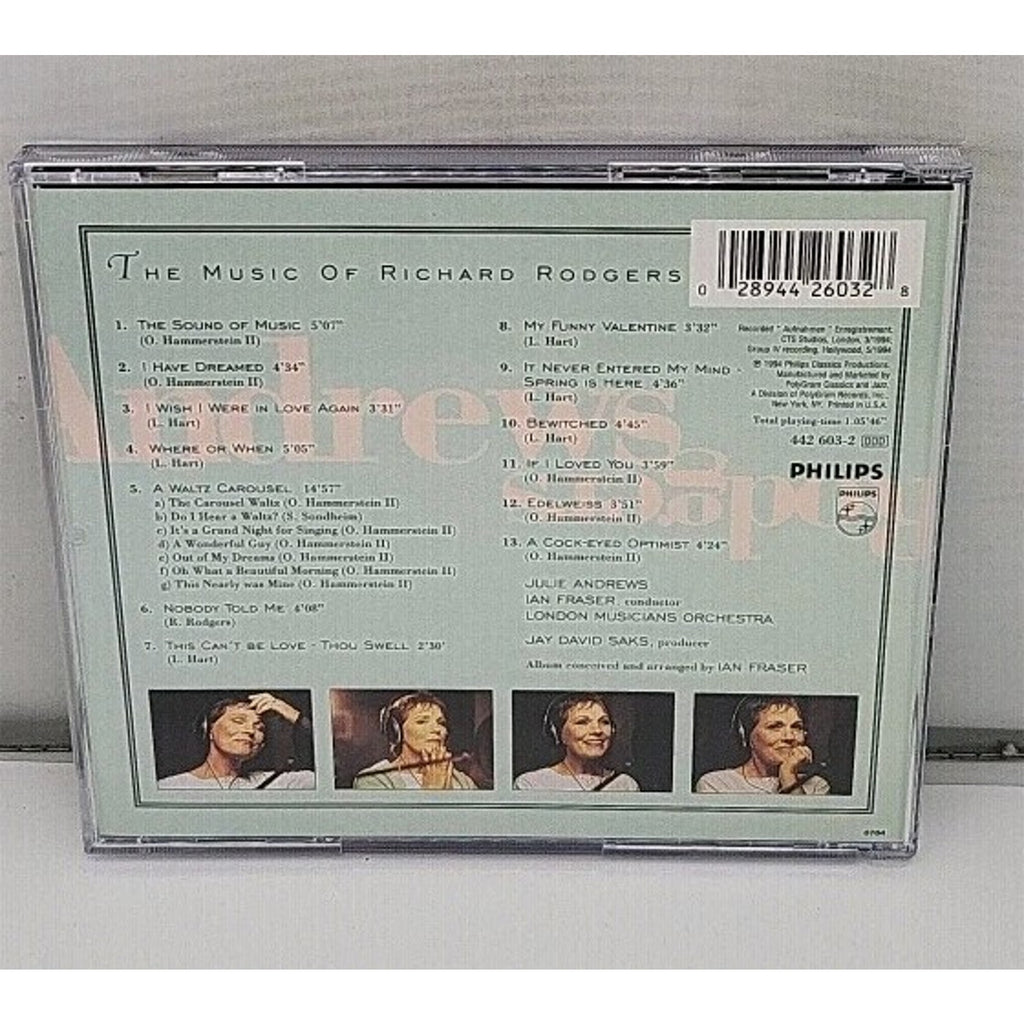 Broadway by Andrews, Julie (CD, 1994)