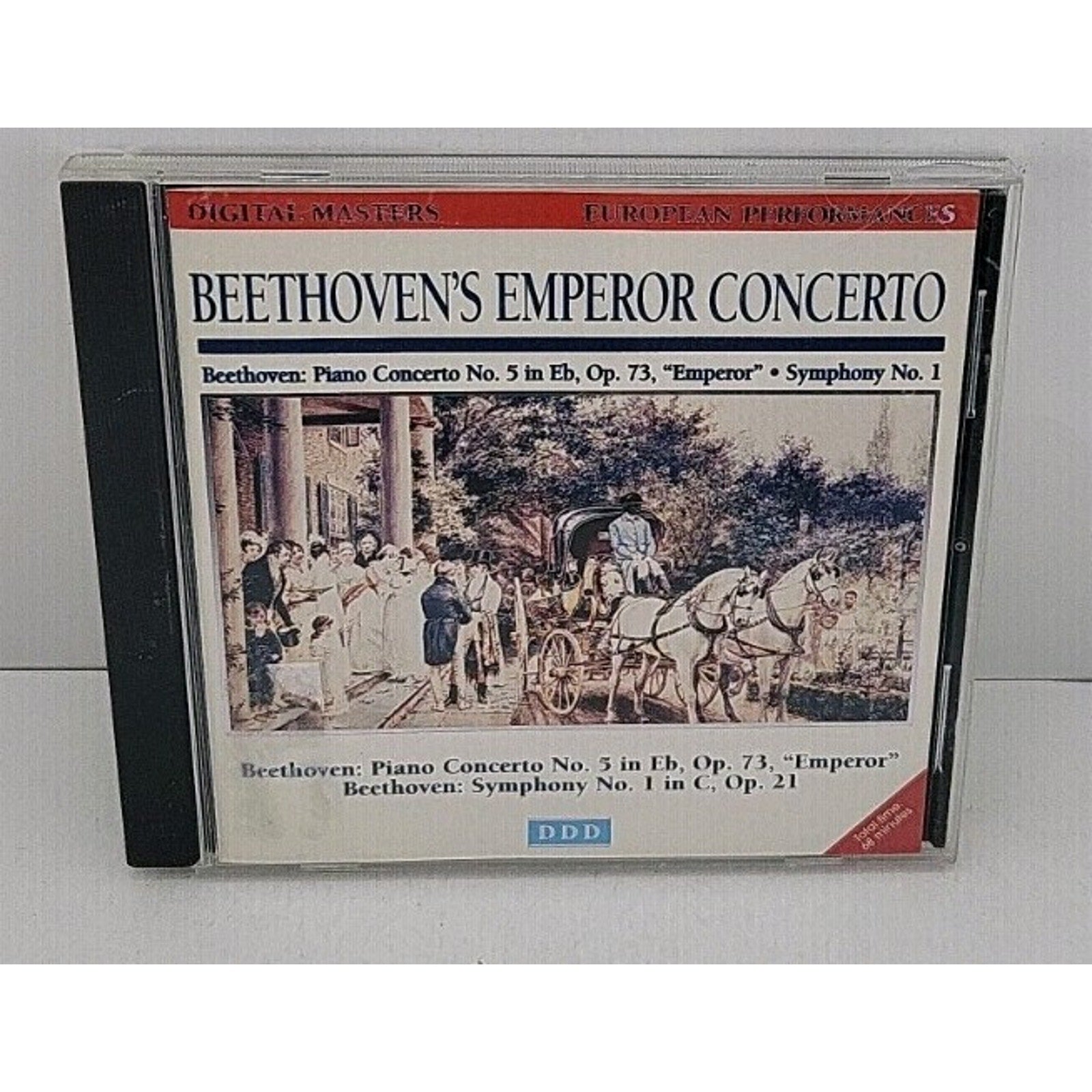 Beethoven - Emperor Concerto - Music CD