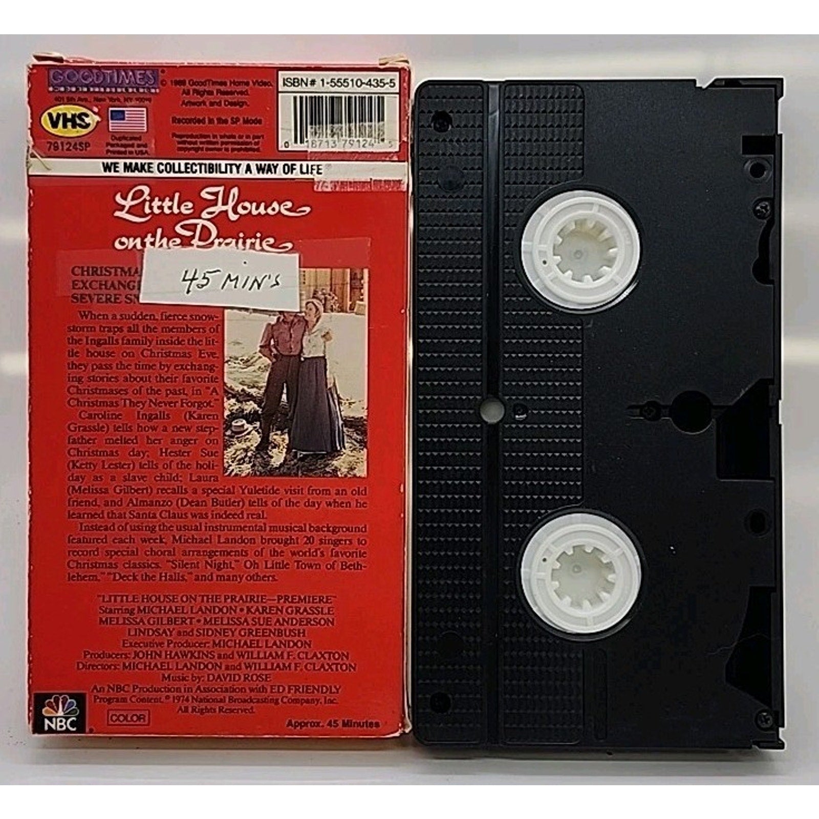 Little House on the Prairie - The Christmas They Never Forgot (VHS)