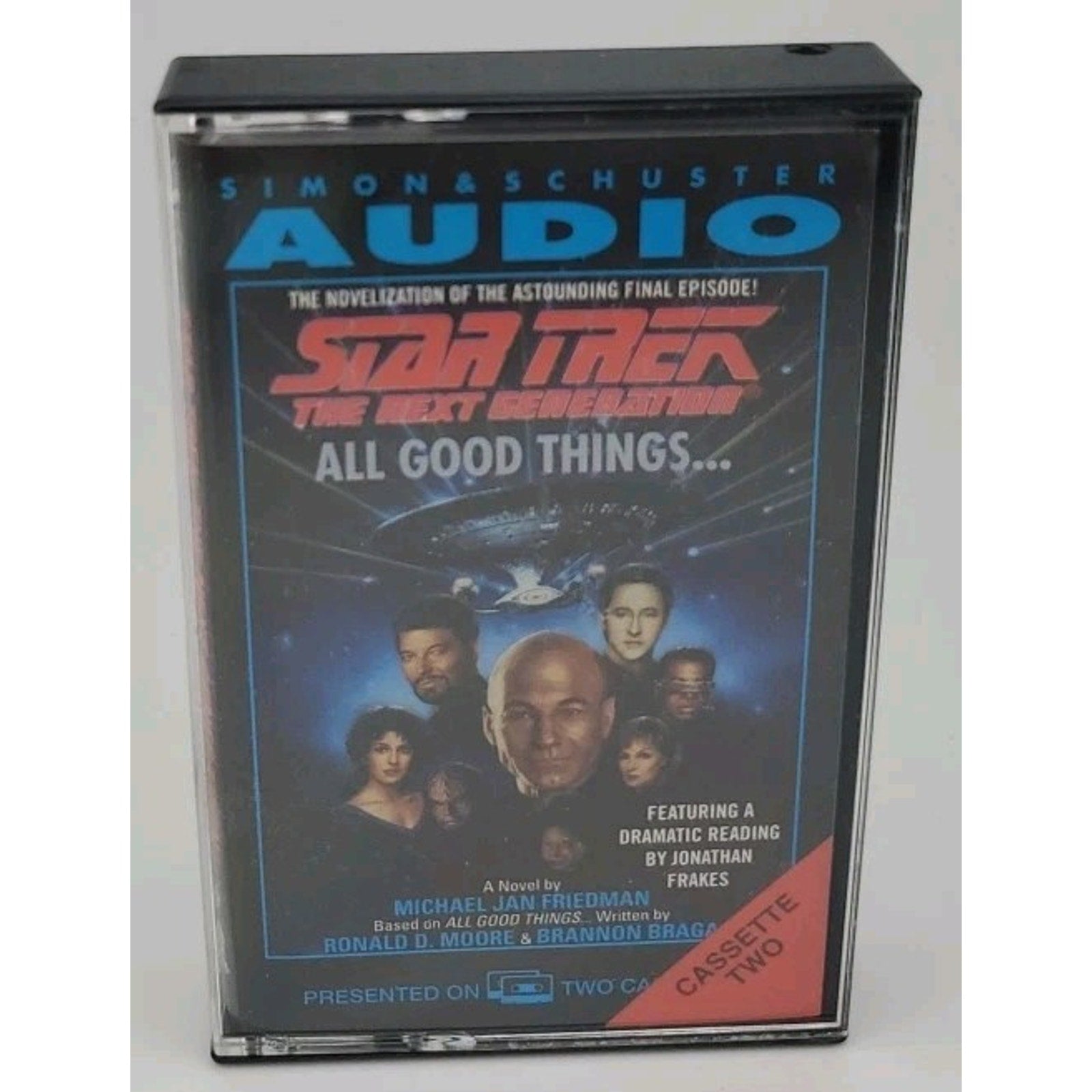 Star Trek The Next Generation All Good Things Audiobook 2 Cassettes