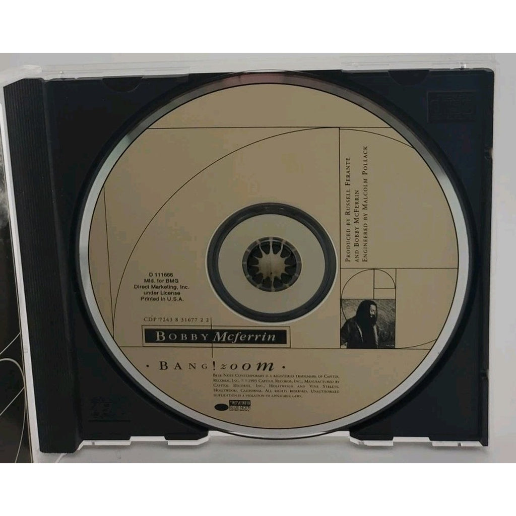 Bang! Zoom by Bobby McFerrin (CD, Jan-1996, Blue Note (Label))