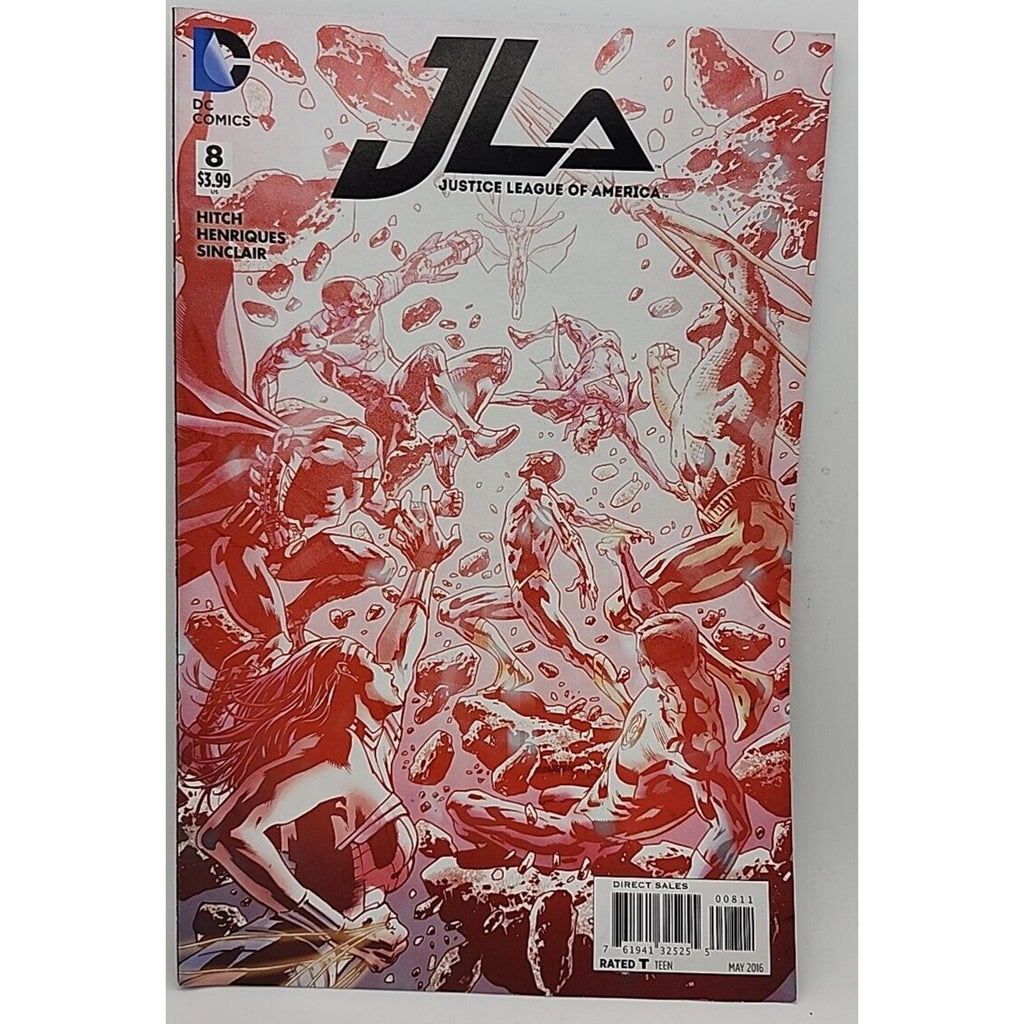 DC Comics Justice League Of America #8 2016