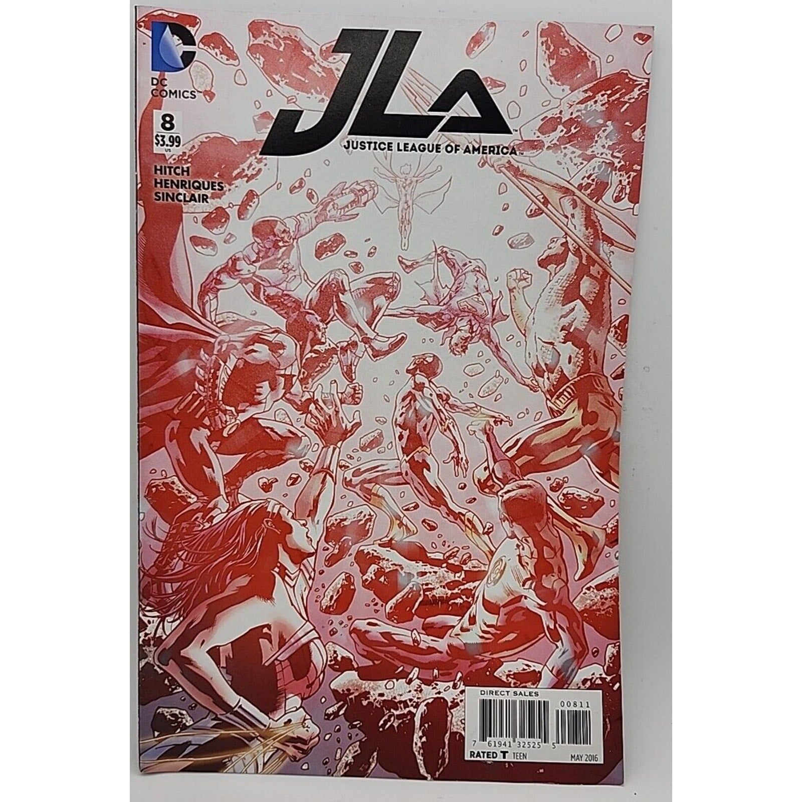 DC Comics Justice League Of America #8 2016