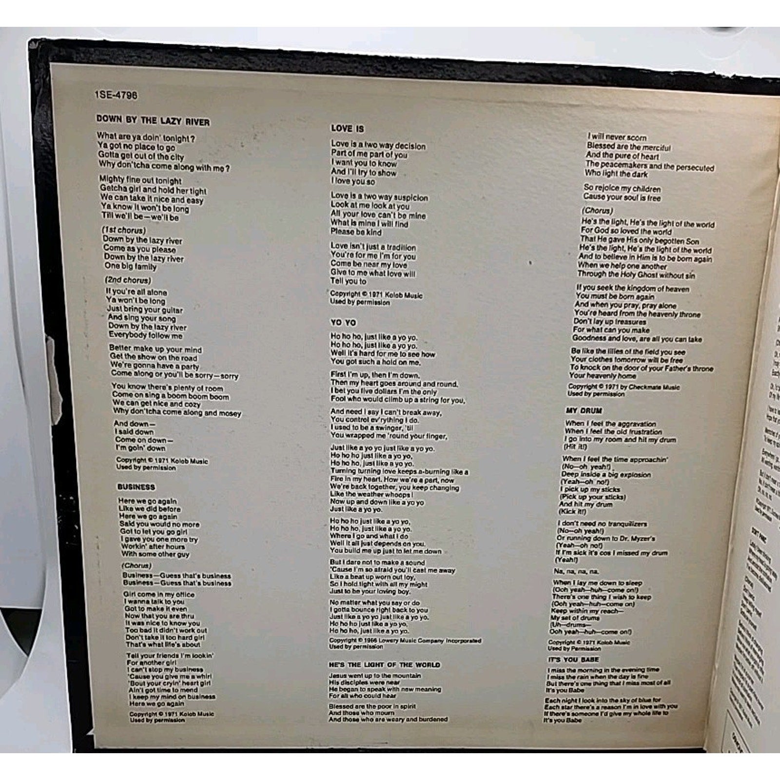 The Osmonds - Phase III (LP Vinyl Record Album) 1SE-4796